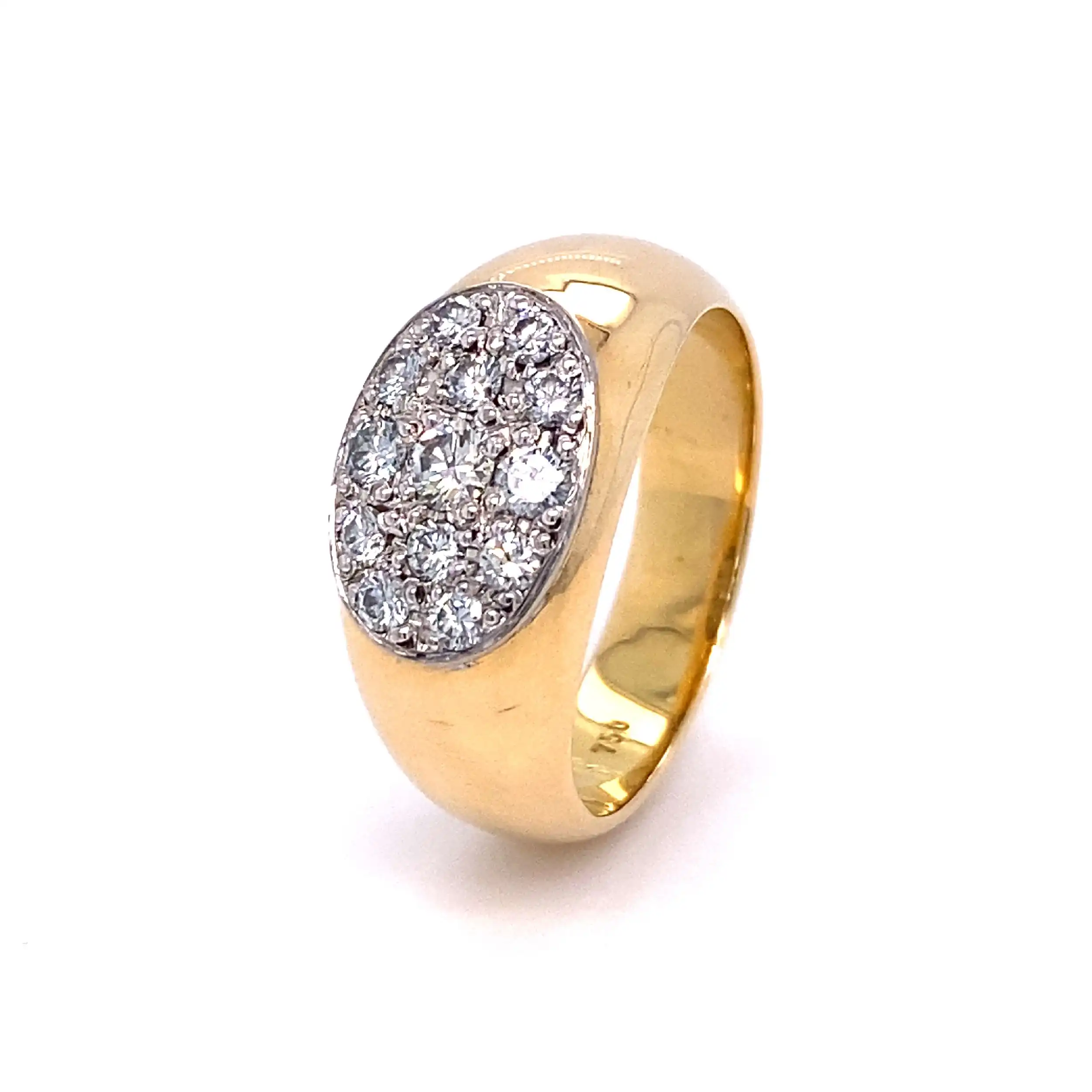 Ring mit Brillanten ca. 0,60 ct. Ring mit Brillanten ca. 0,60 ct.