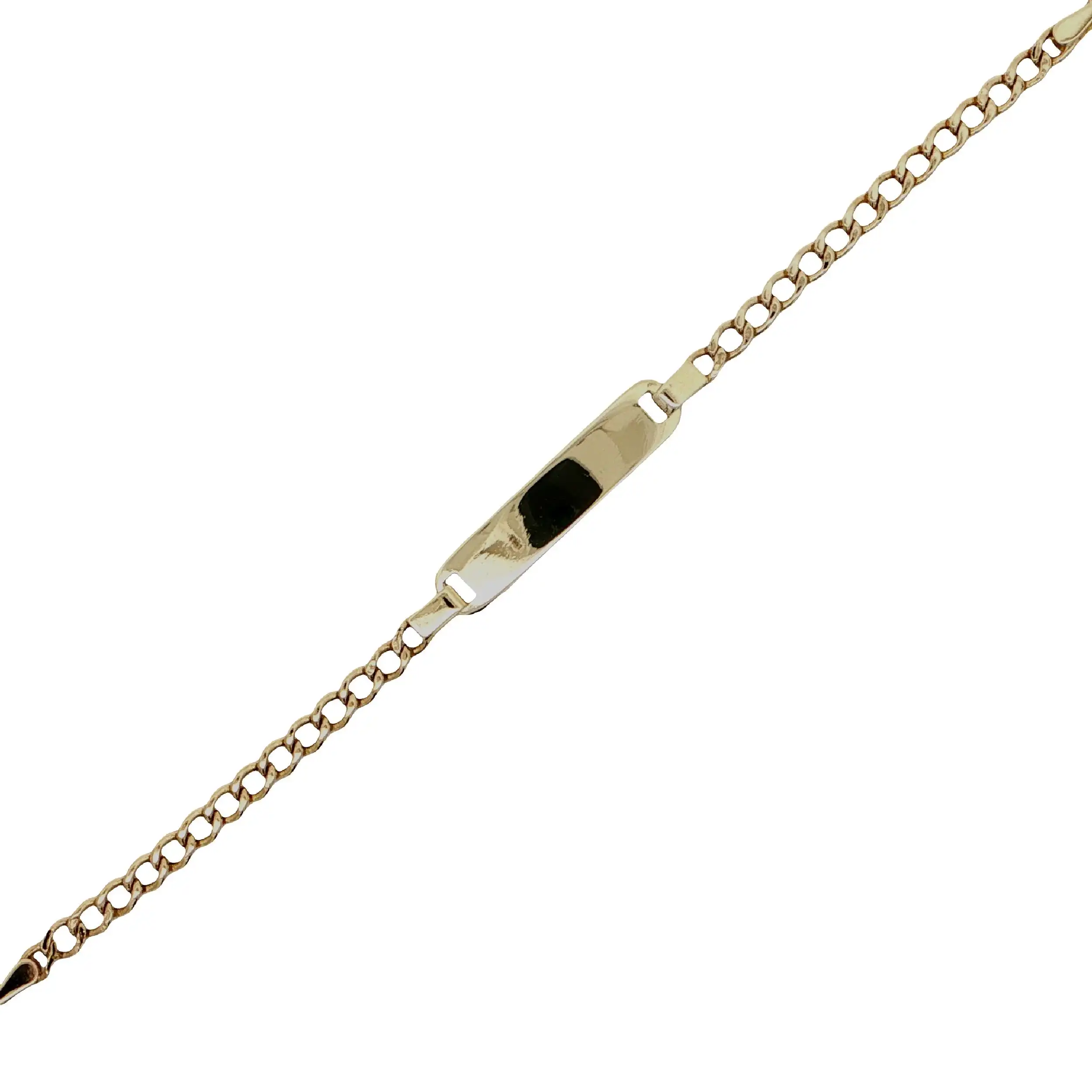 Ident-Armband Gelbgold