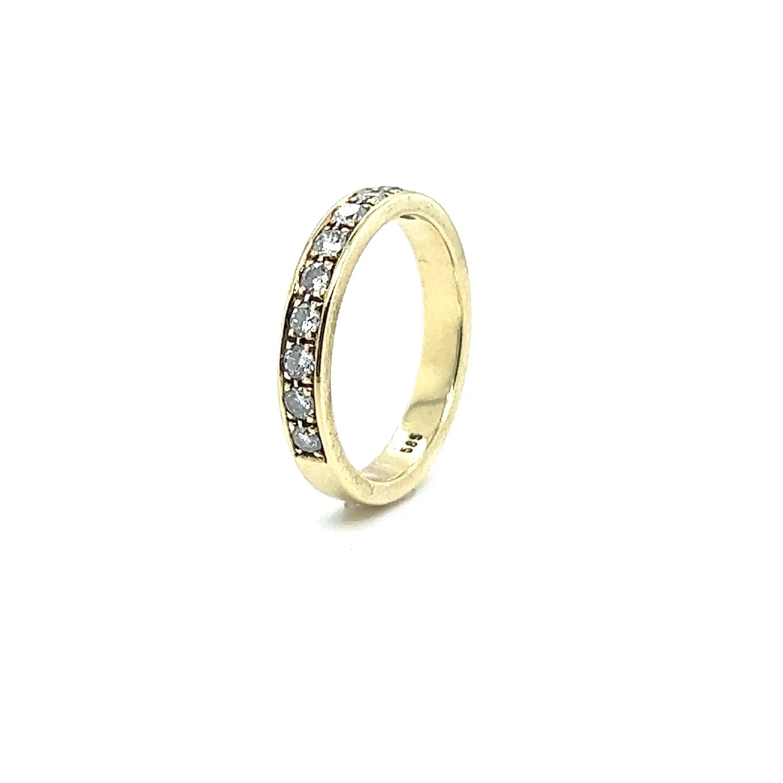 Ring mit 10 Brillanten