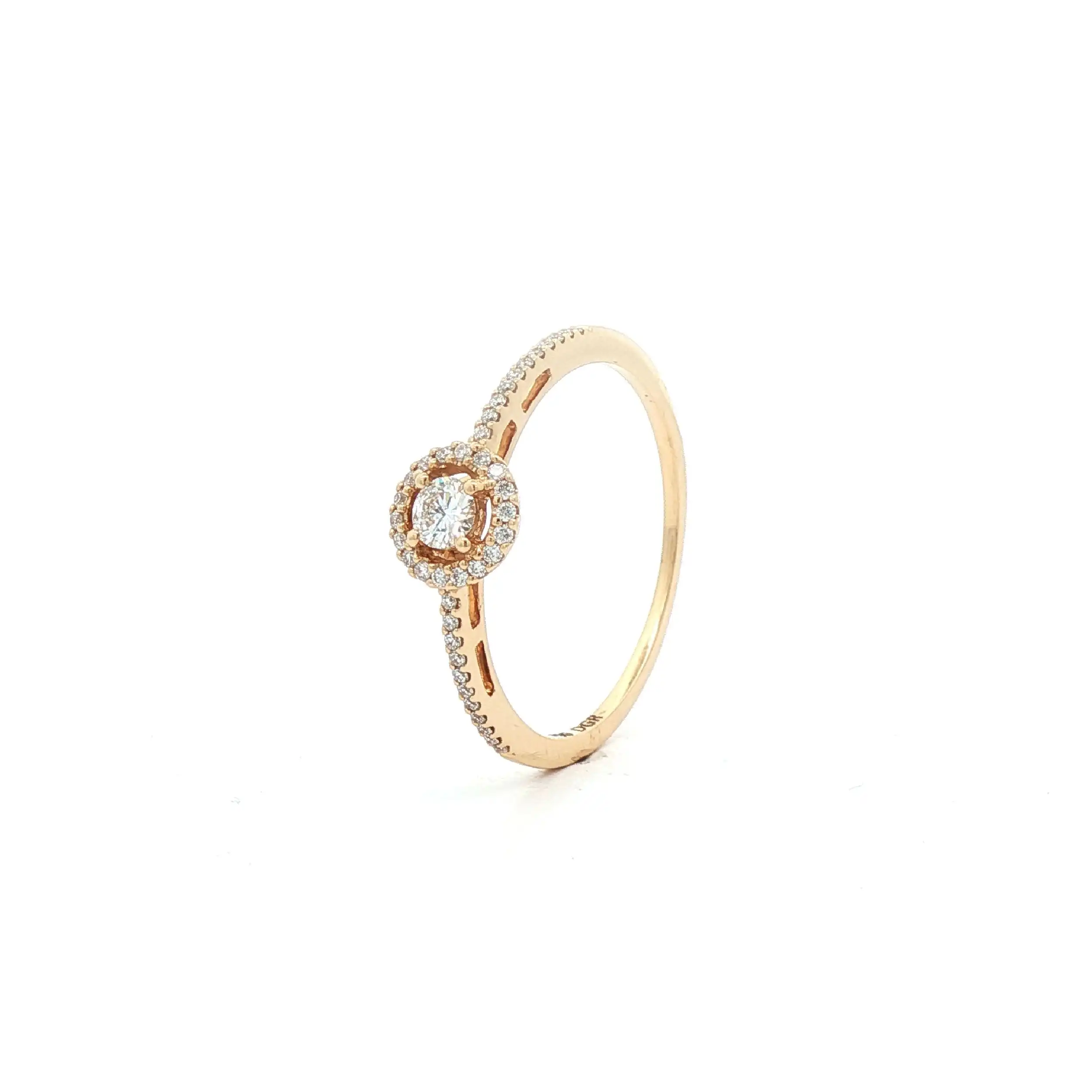 Ring Gelbgold mit Brillanten Ring Gelbgold mit Brillanten