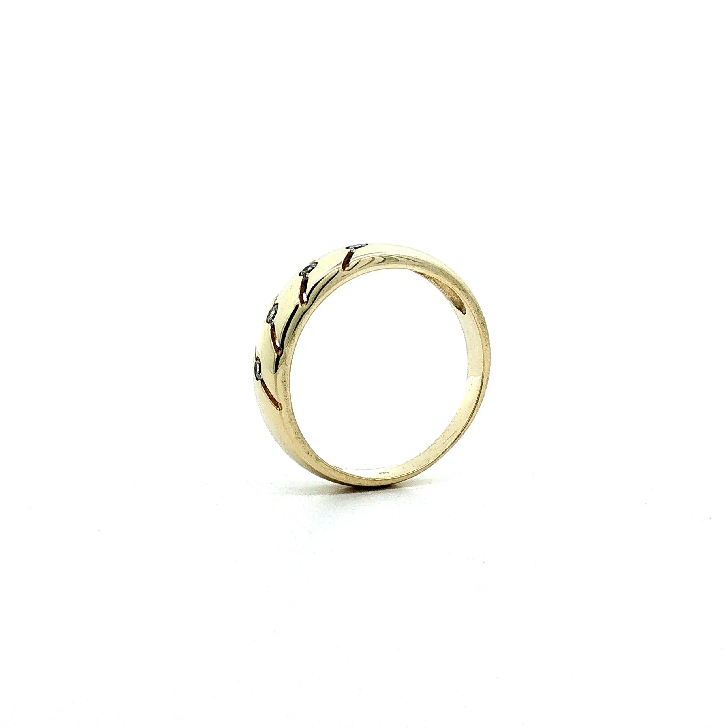 Ring Gelbgold mit Zirkonia