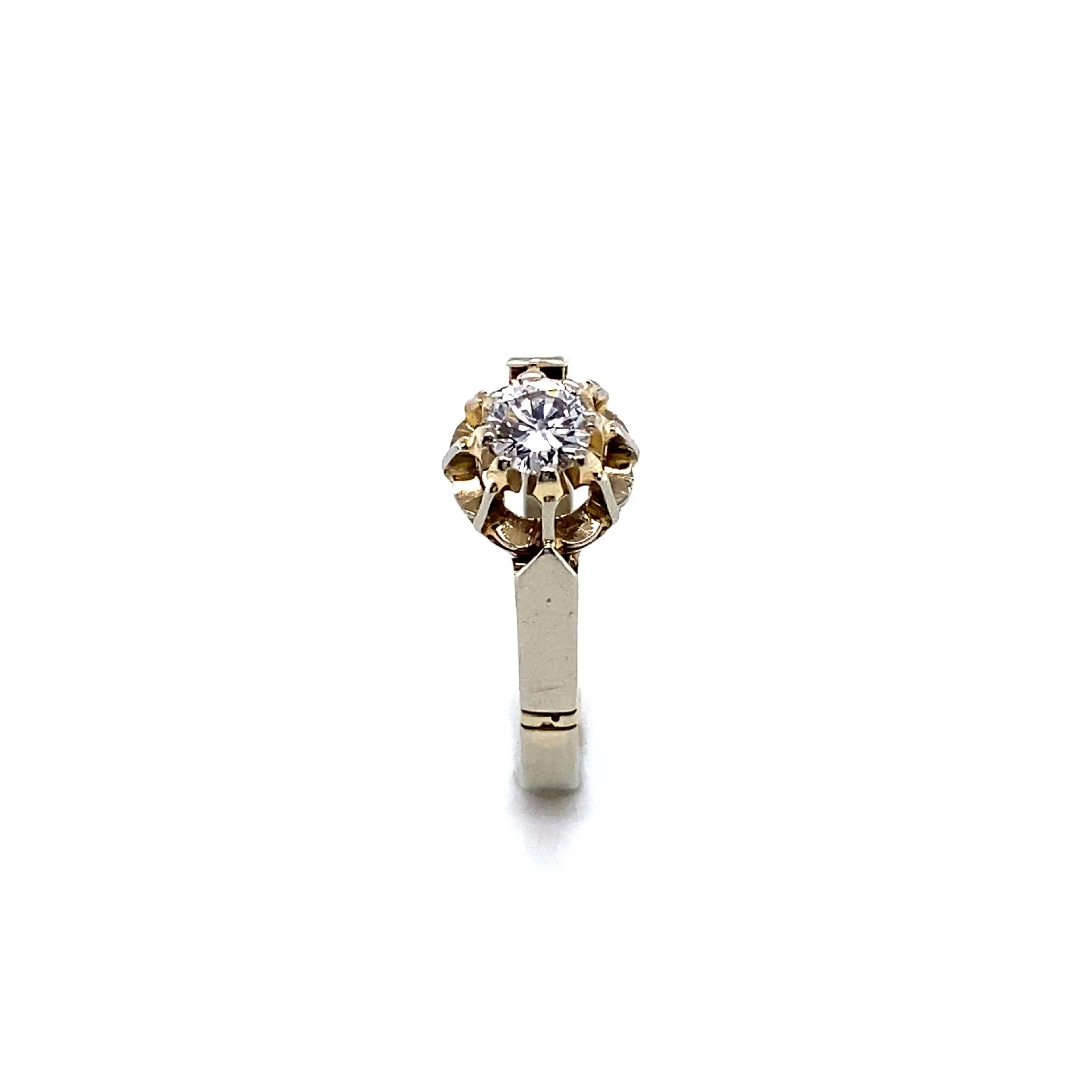 Ring Weißgold mit Solitär Brillant Ring Weißgold mit Solitär Brillant