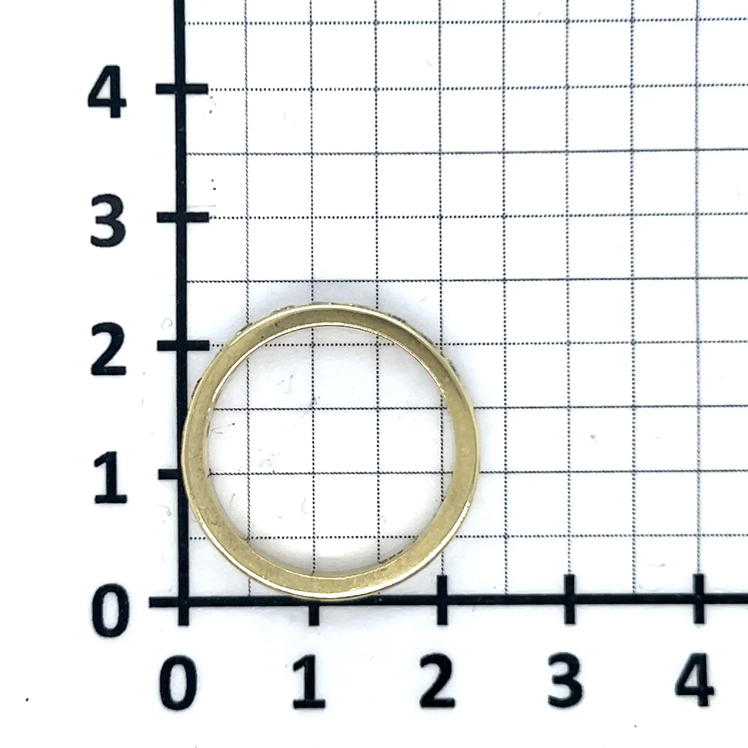 Ring mit 10 Brillanten