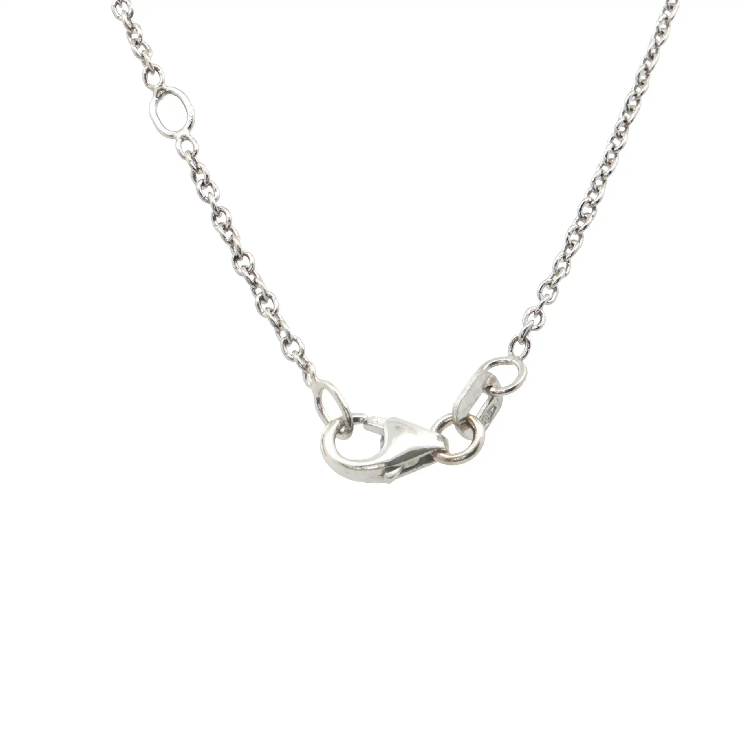 Collier Weißgold "Kreis" mit Brillanten Collier Weißgold "Kreis" mit Brillanten