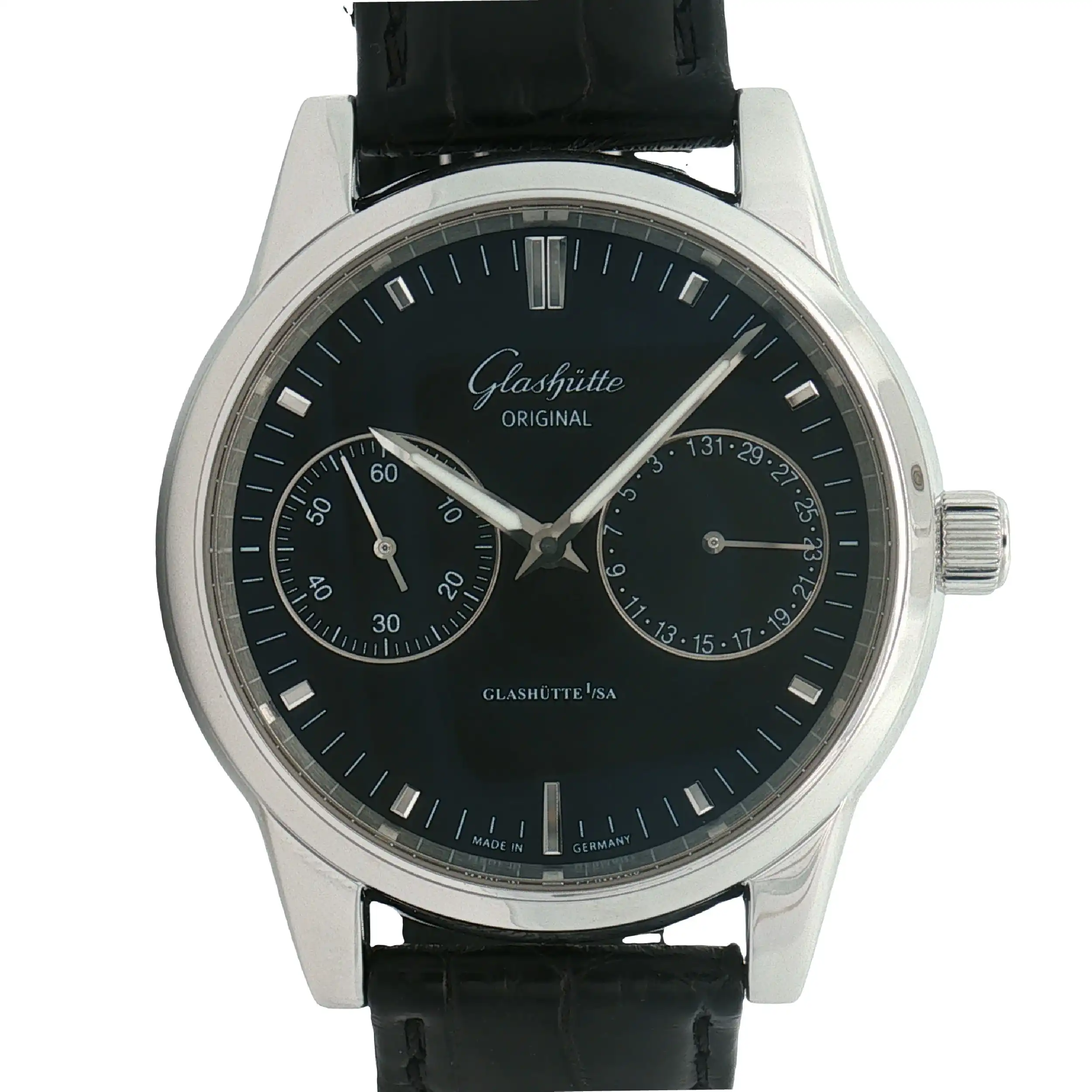 Herrenuhr Glashütte Original Senator Zeigerdatum Herrenuhr Glashütte Original Senator Zeigerdatum