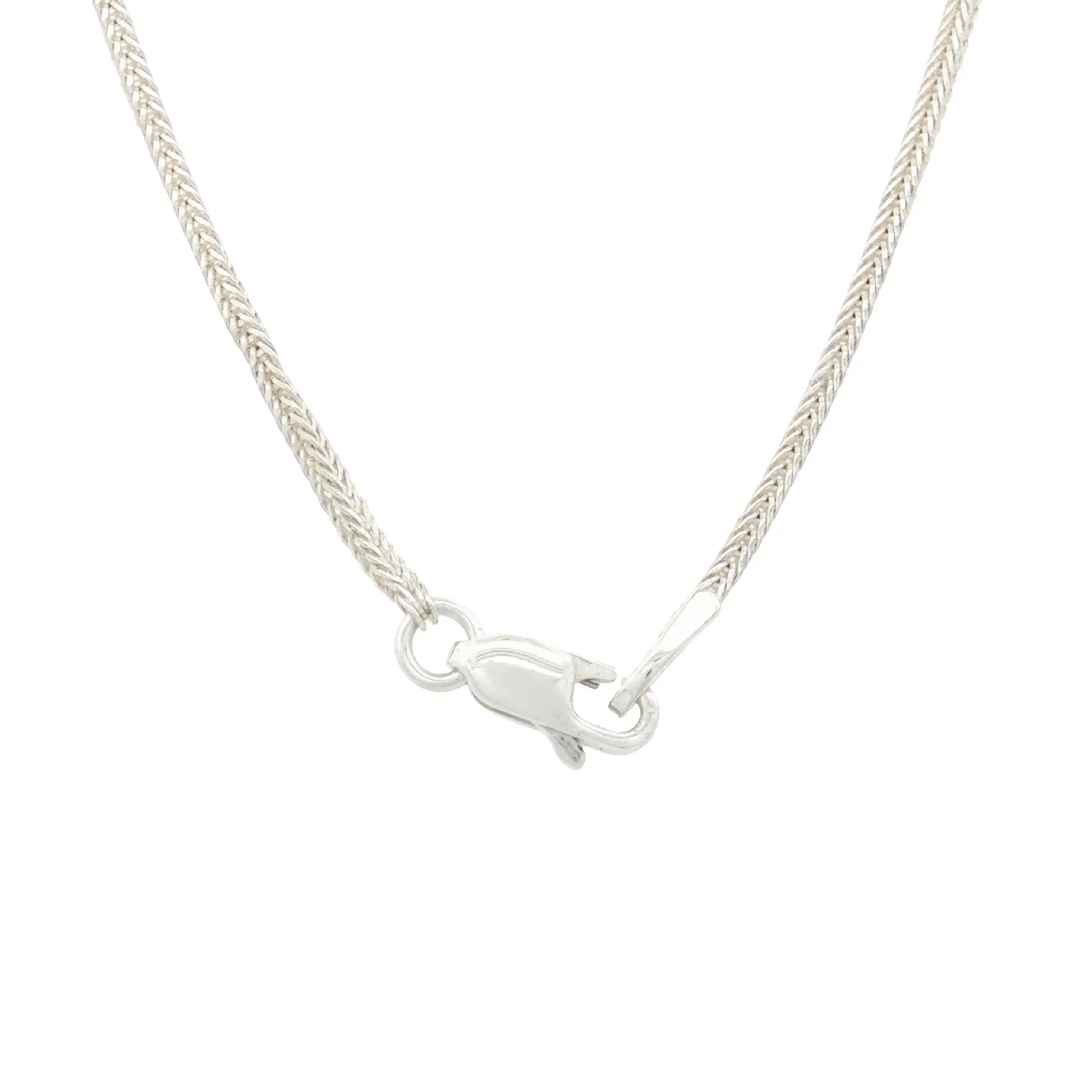 Zopfkette Silber