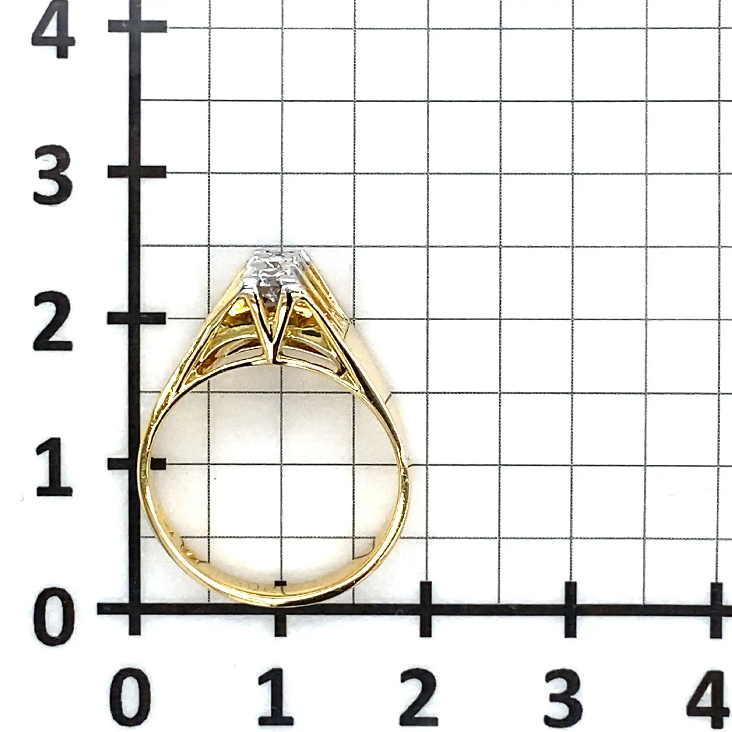 Ring Bicolor mit Brillanten Ring Bicolor mit Brillanten