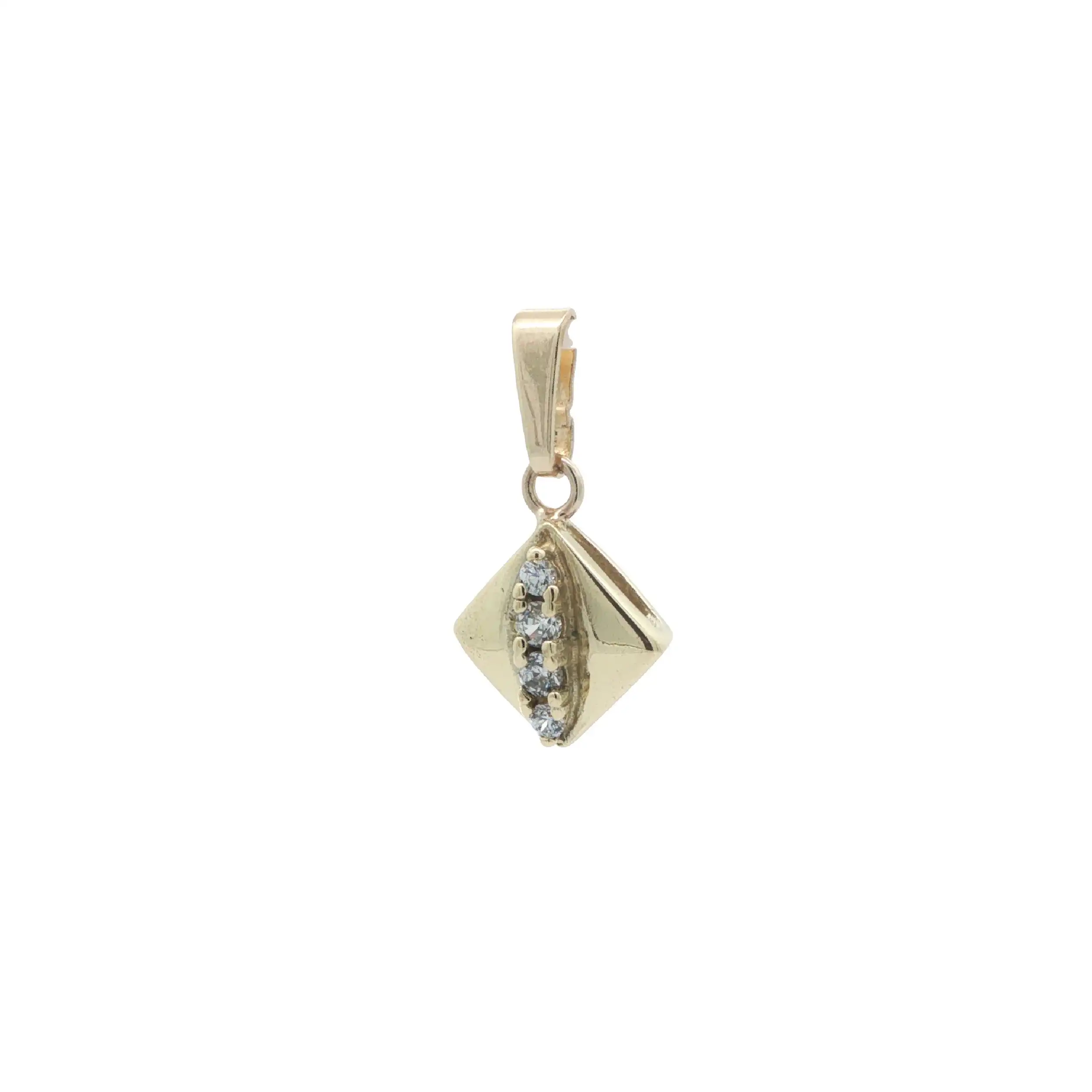 Anhänger Gelbgold mit Zirkonia Anhänger Gelbgold mit Zirkonia