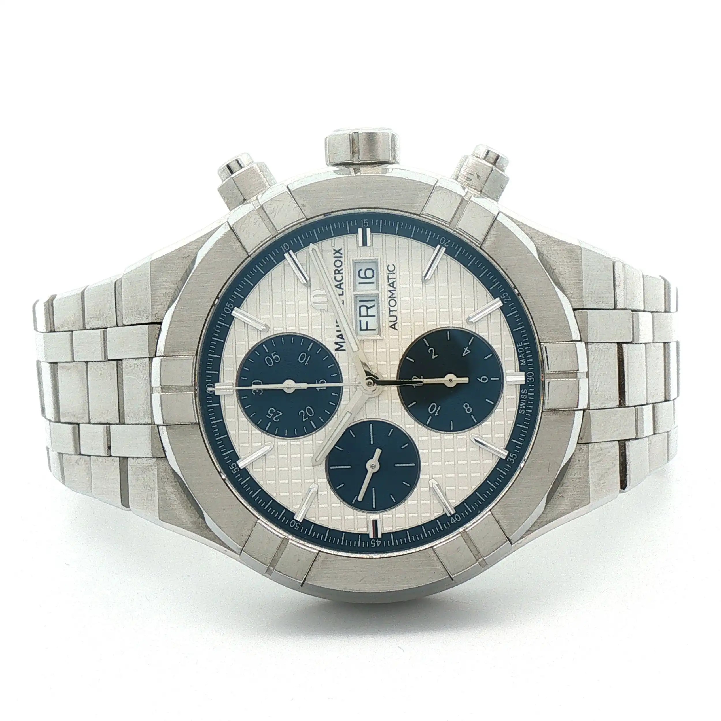 Herrenuhr Maurice Lacroix Aikon Automatik Chronograph Fullset Herrenuhr Maurice Lacroix Aikon Automatik Chronograph Fullset