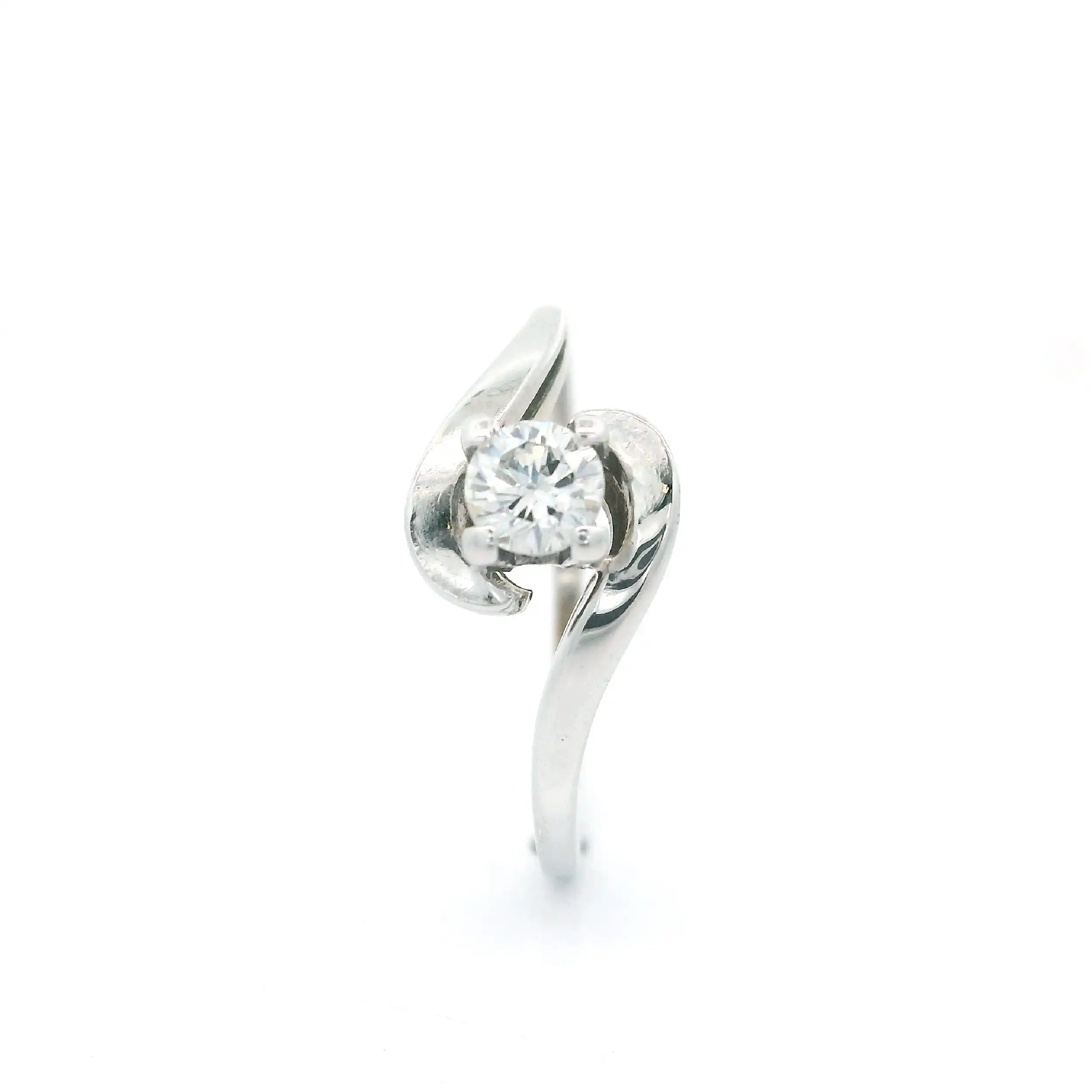 Ring Weißgold mit Brillant