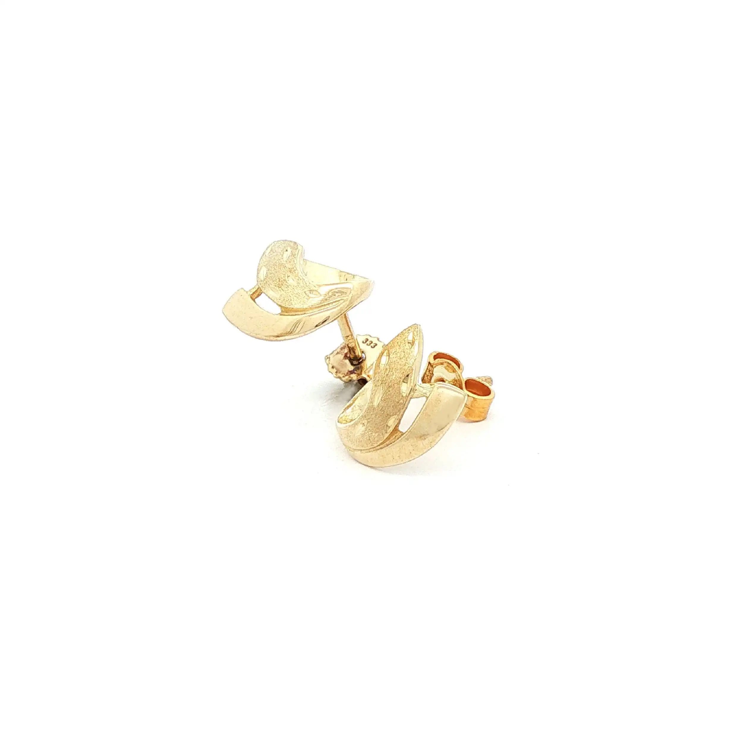 Ohrstecker Gelbgold matt/poliert Ohrstecker Gelbgold matt/poliert