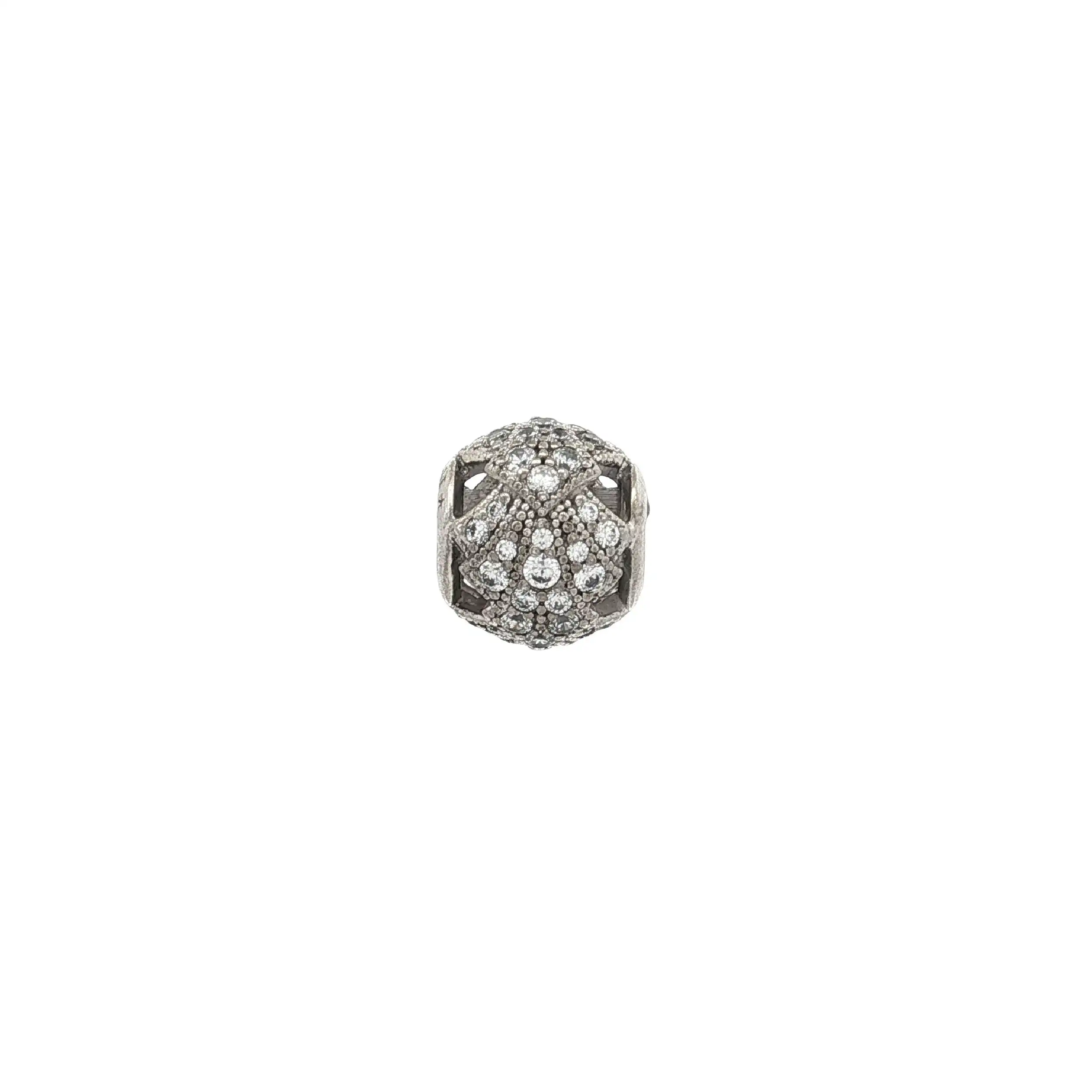 Charm Silber Pandora mit Zirkonia Charm Silber Pandora mit Zirkonia