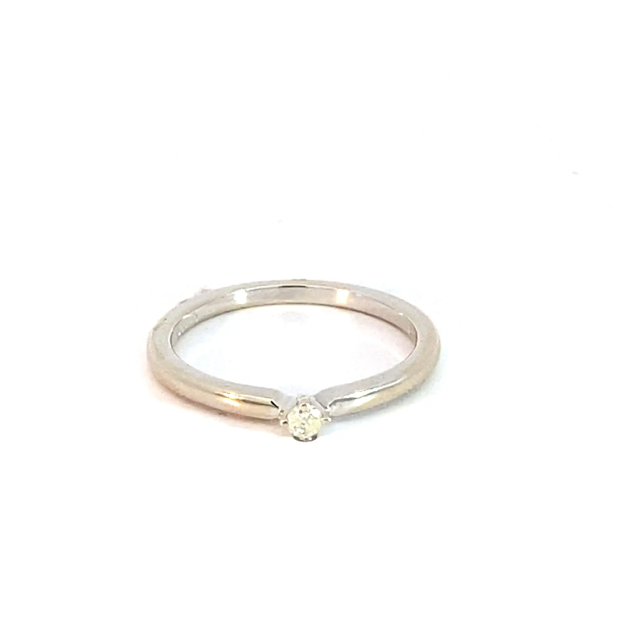 Ring Weißgold mit Brillant