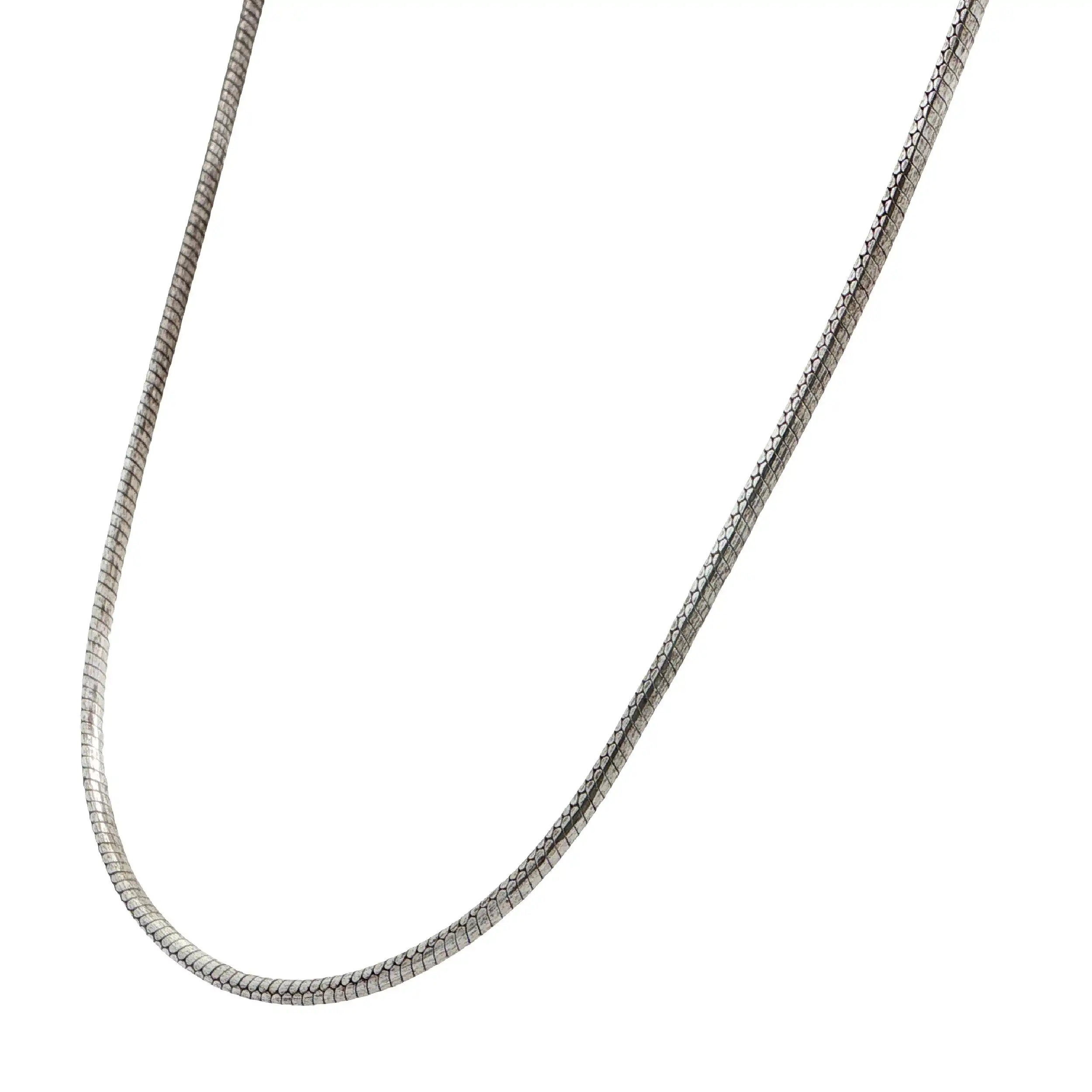 Schlangenkette Silber