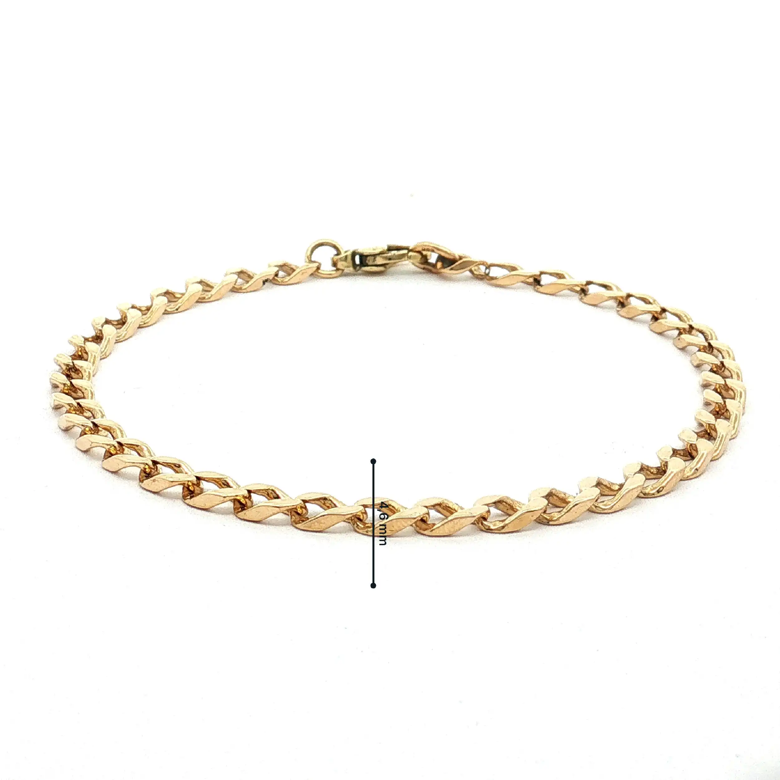 Panzerarmband Gelbgold