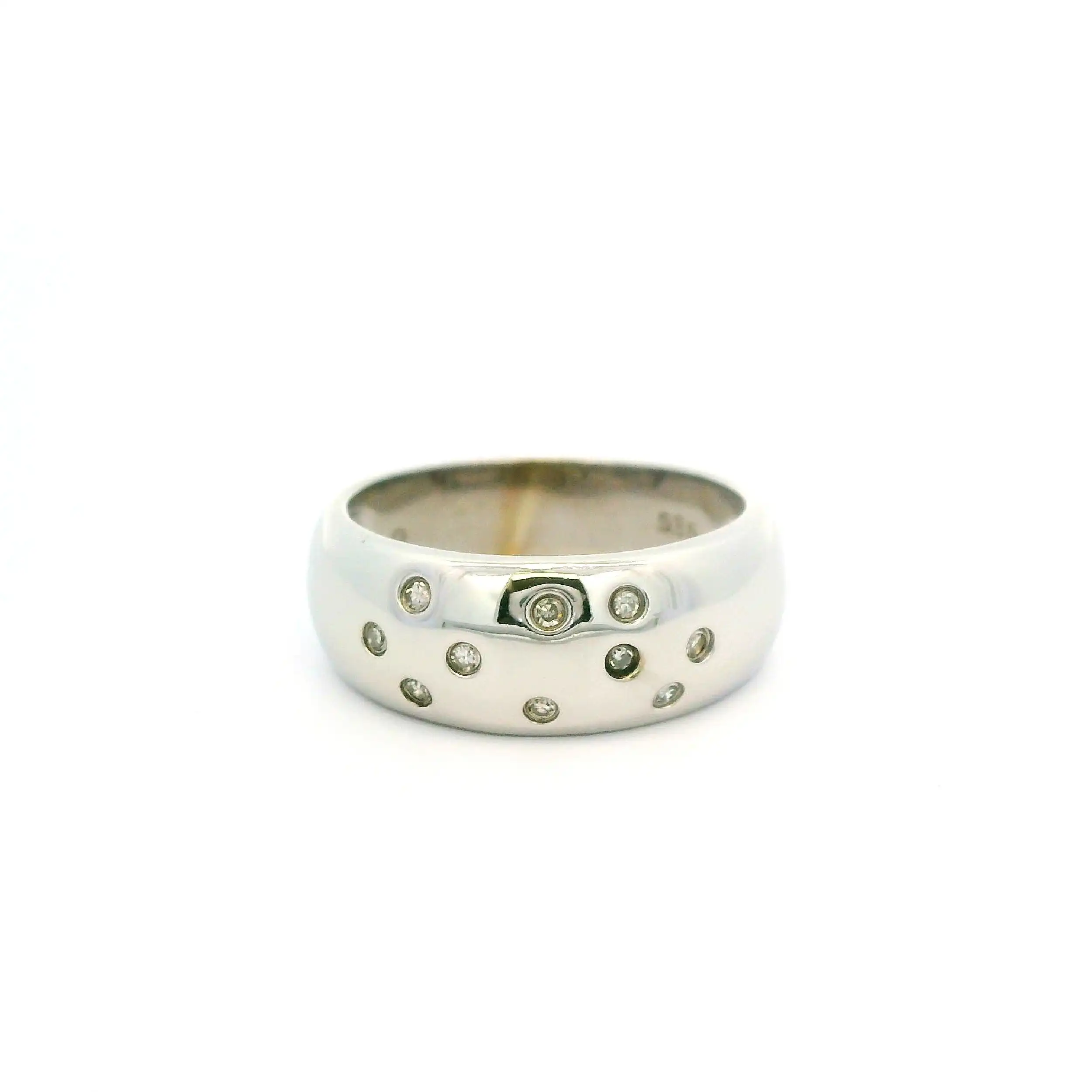 Ring Weißgold mit Diamanten Ring Weißgold mit Diamanten
