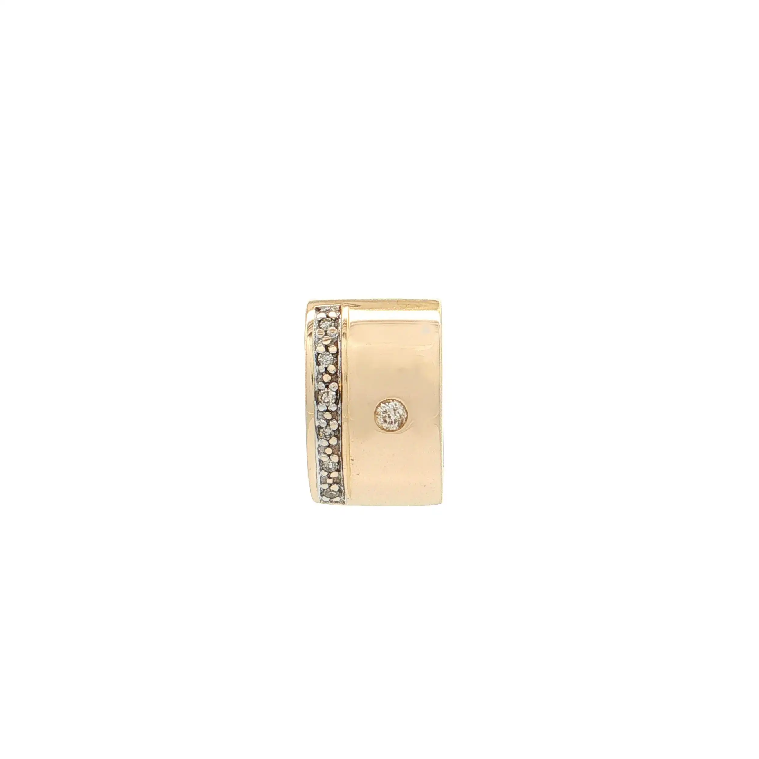 Anhänger Bicolor mit Brillant und Diamanten