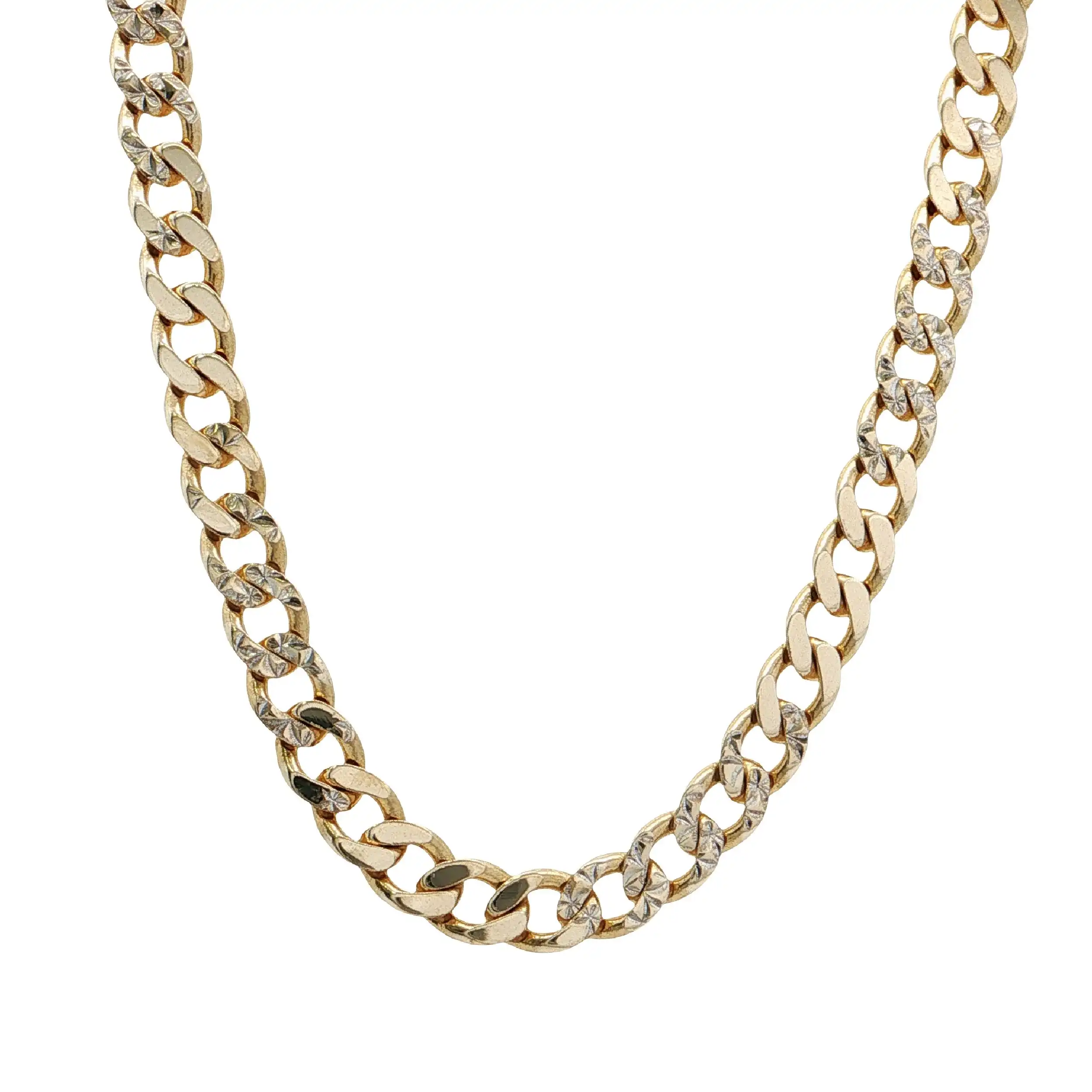 Flachpanzerkette Gelbgold