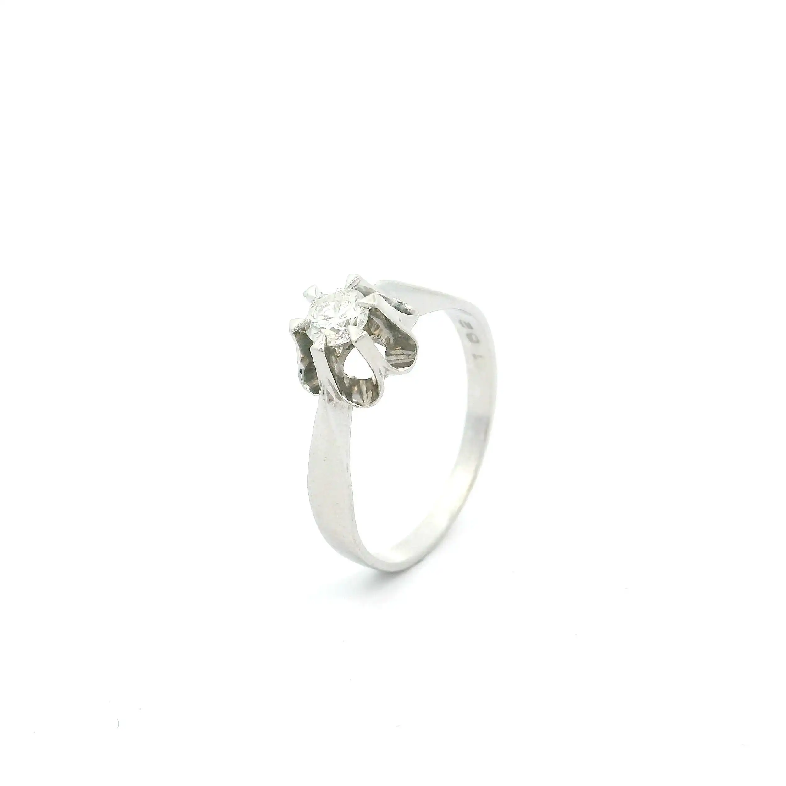 Ring Weißgold mit Brillant