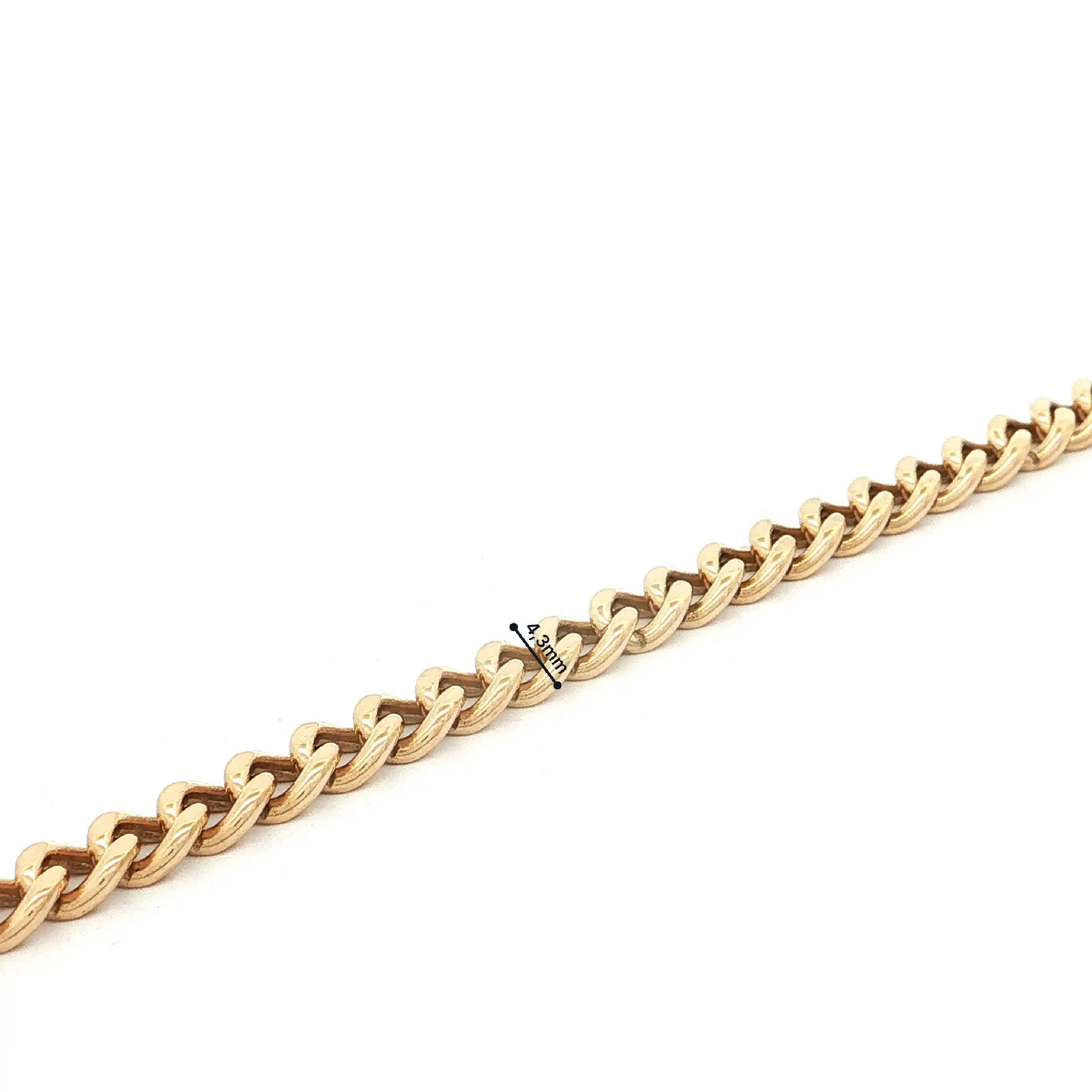 Panzerarmband Gelbgold