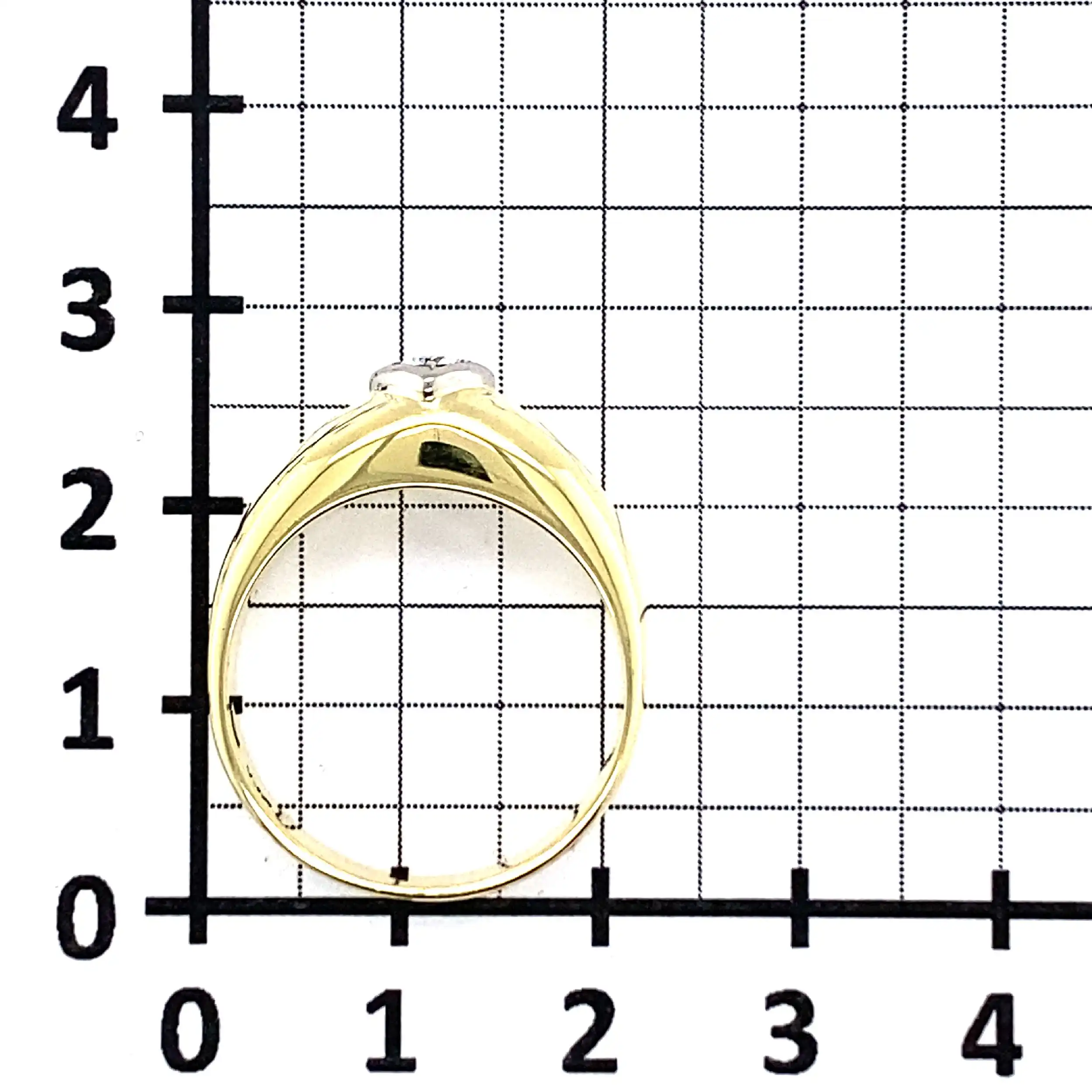 Ring Gelbgold mit Brillant Ring Gelbgold mit Brillant