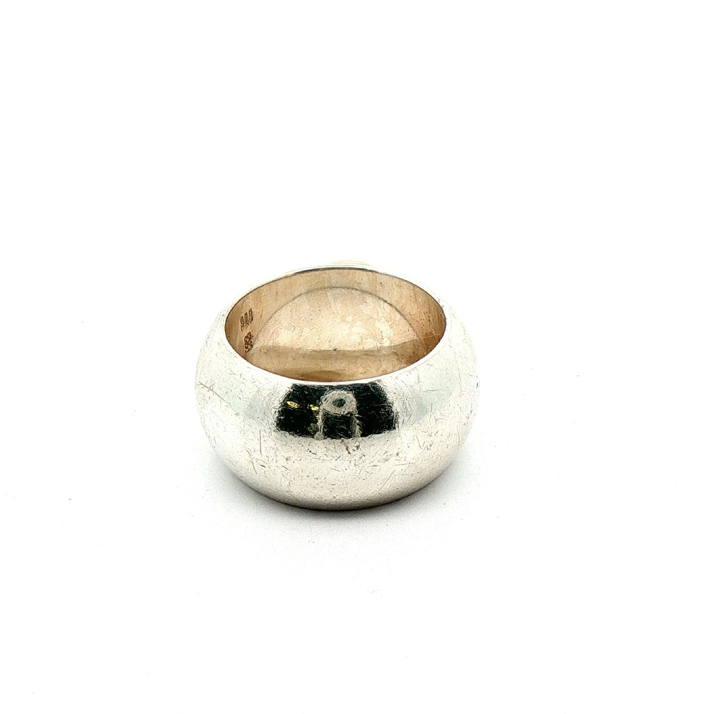 Ring Silber Bicolor mit Mondstein