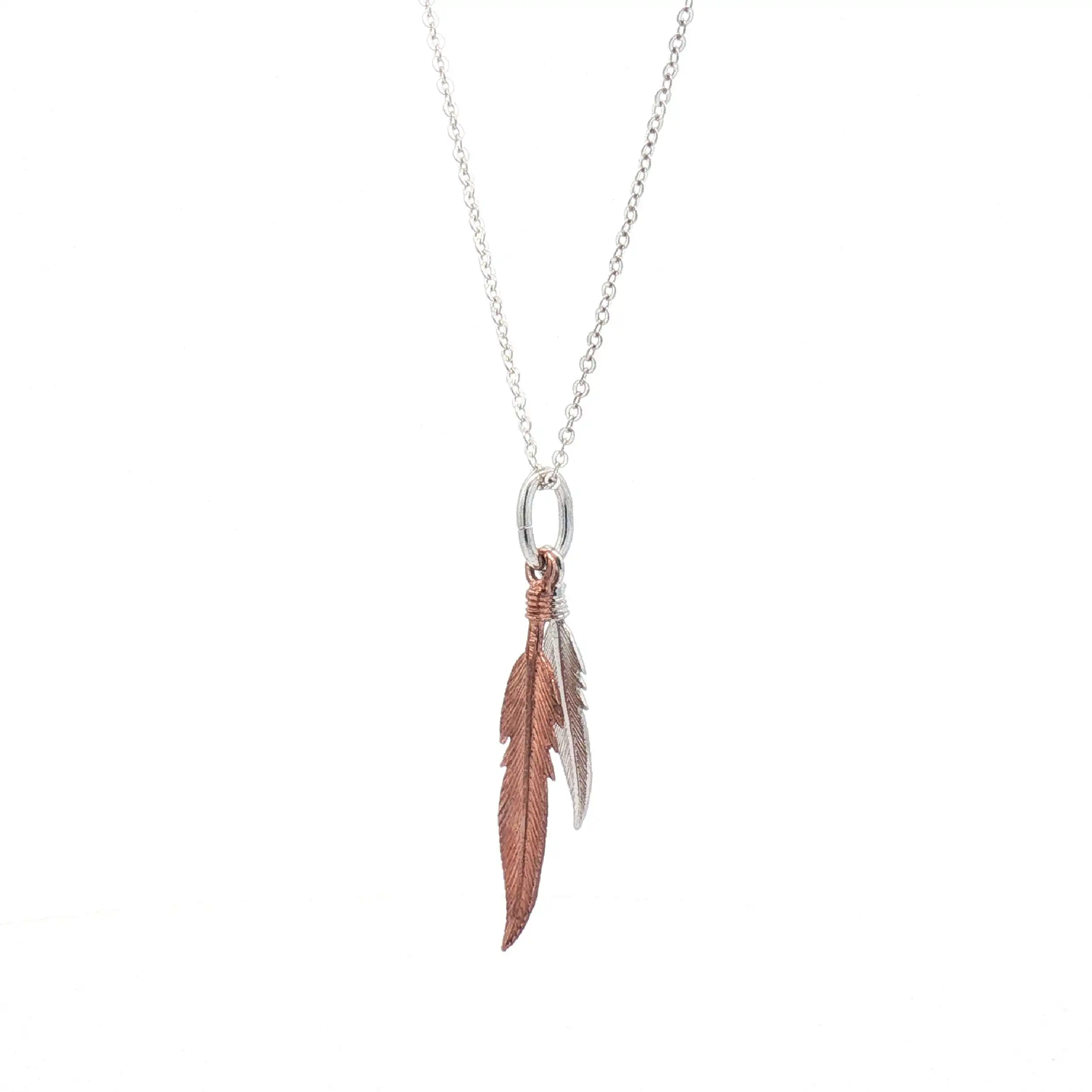 Kette Silber mit Flügelanhänger