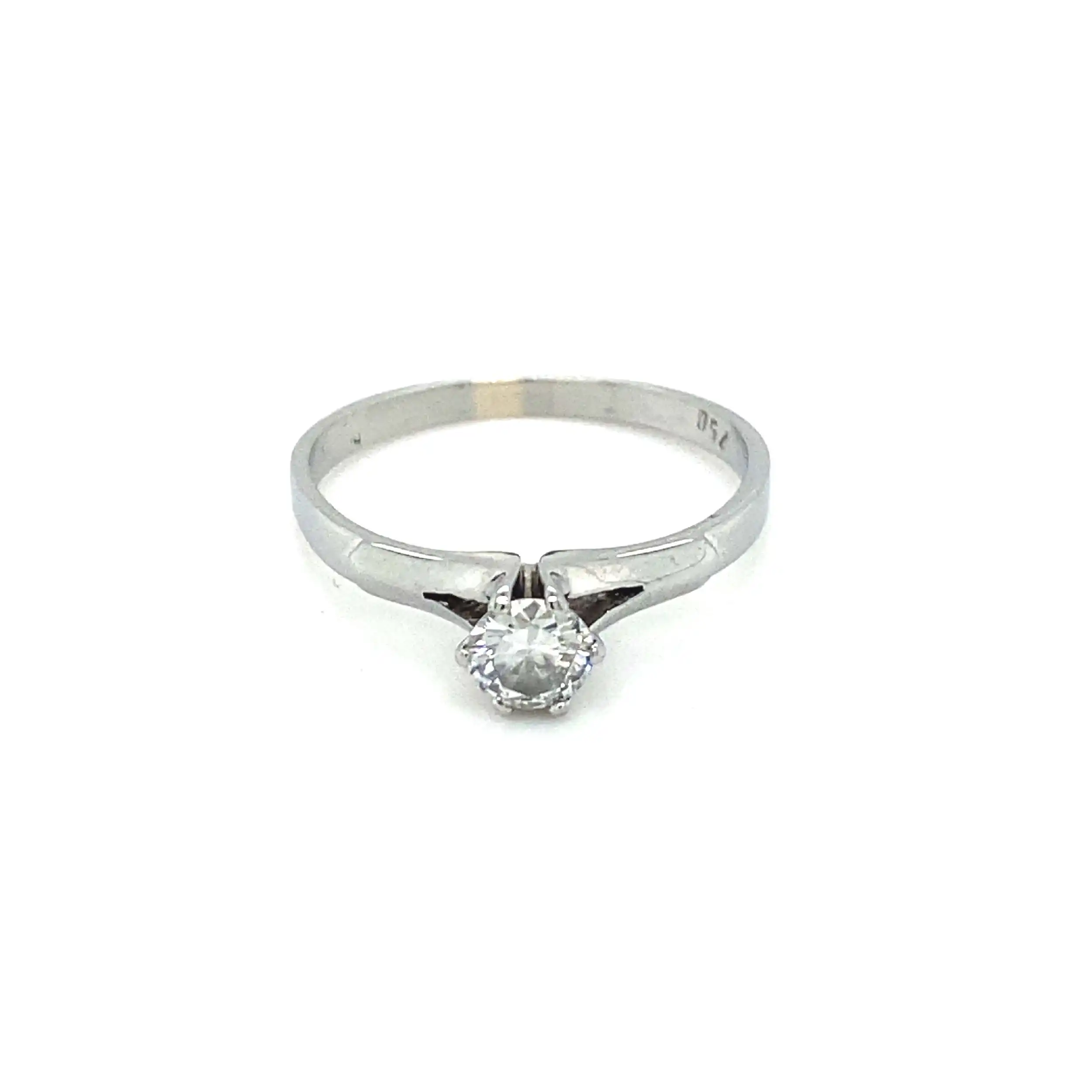 Ring Weißgold mit Brillant