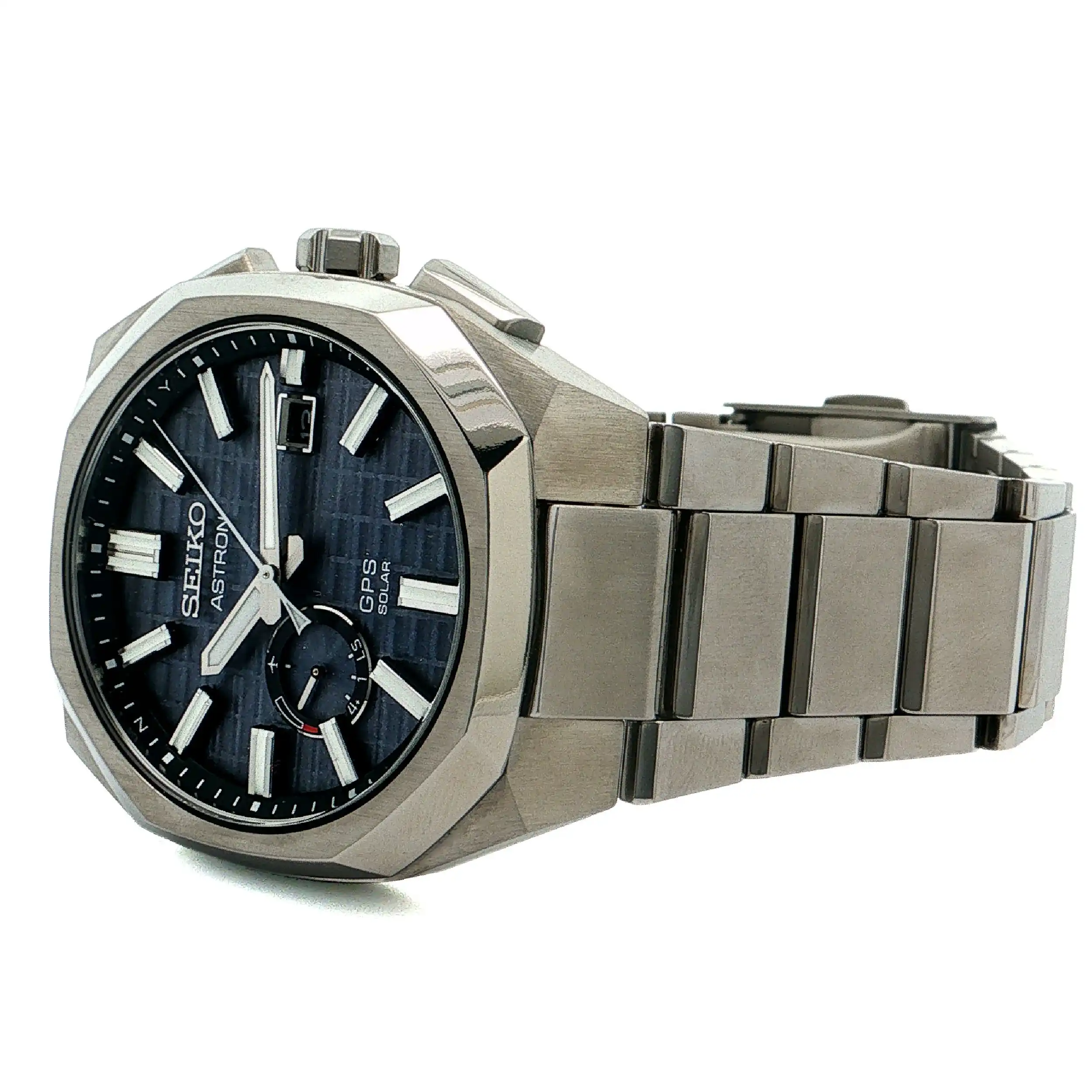 Herrenuhr Seiko Astron Nexter GPS Titan Funk Solaruhr