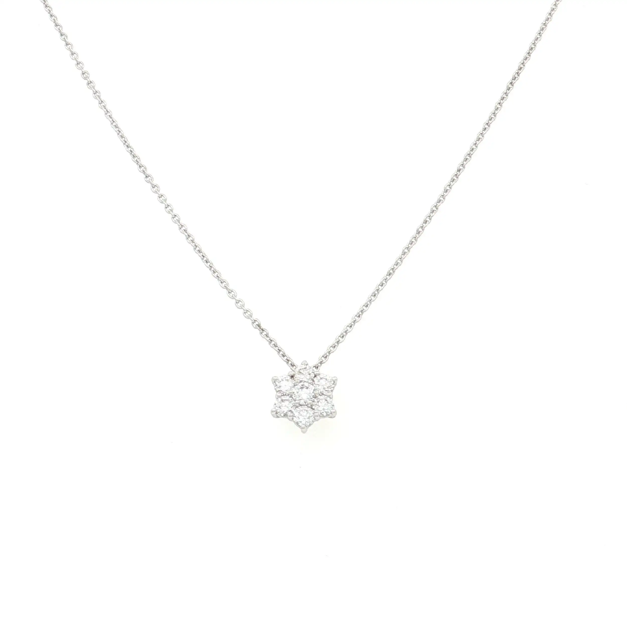 Ankercollier Weißgold mit Brillanten Ankercollier Weißgold mit Brillanten