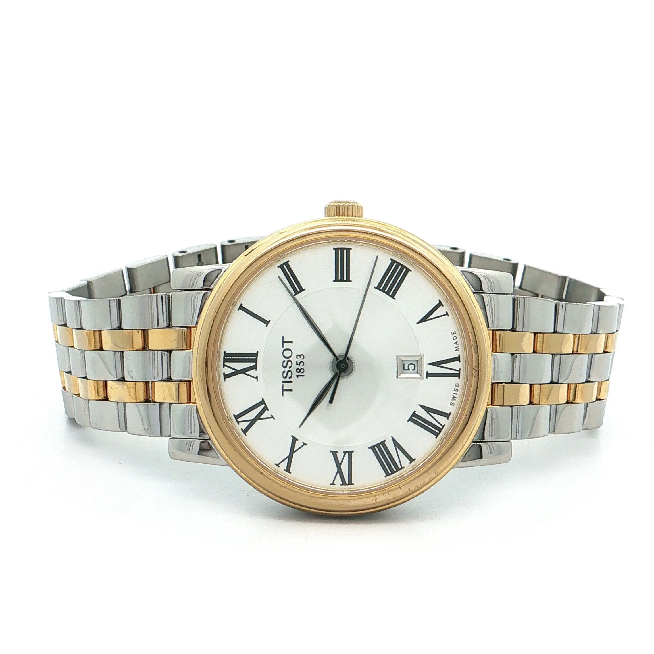 Damenuhr Tissot Carson Stahl /Gold
