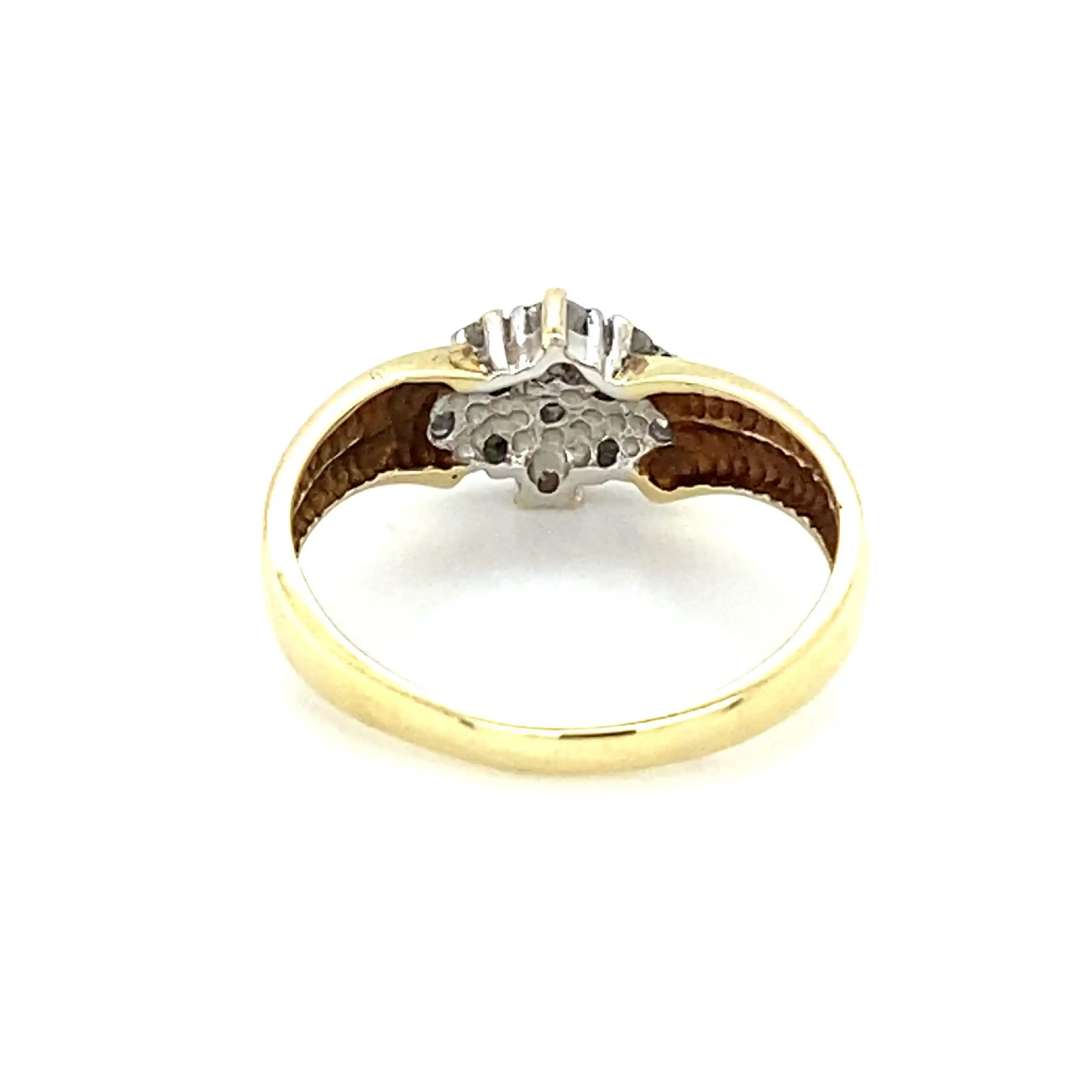 Ring Bicolor mit Brillanten Ring Bicolor mit Brillanten