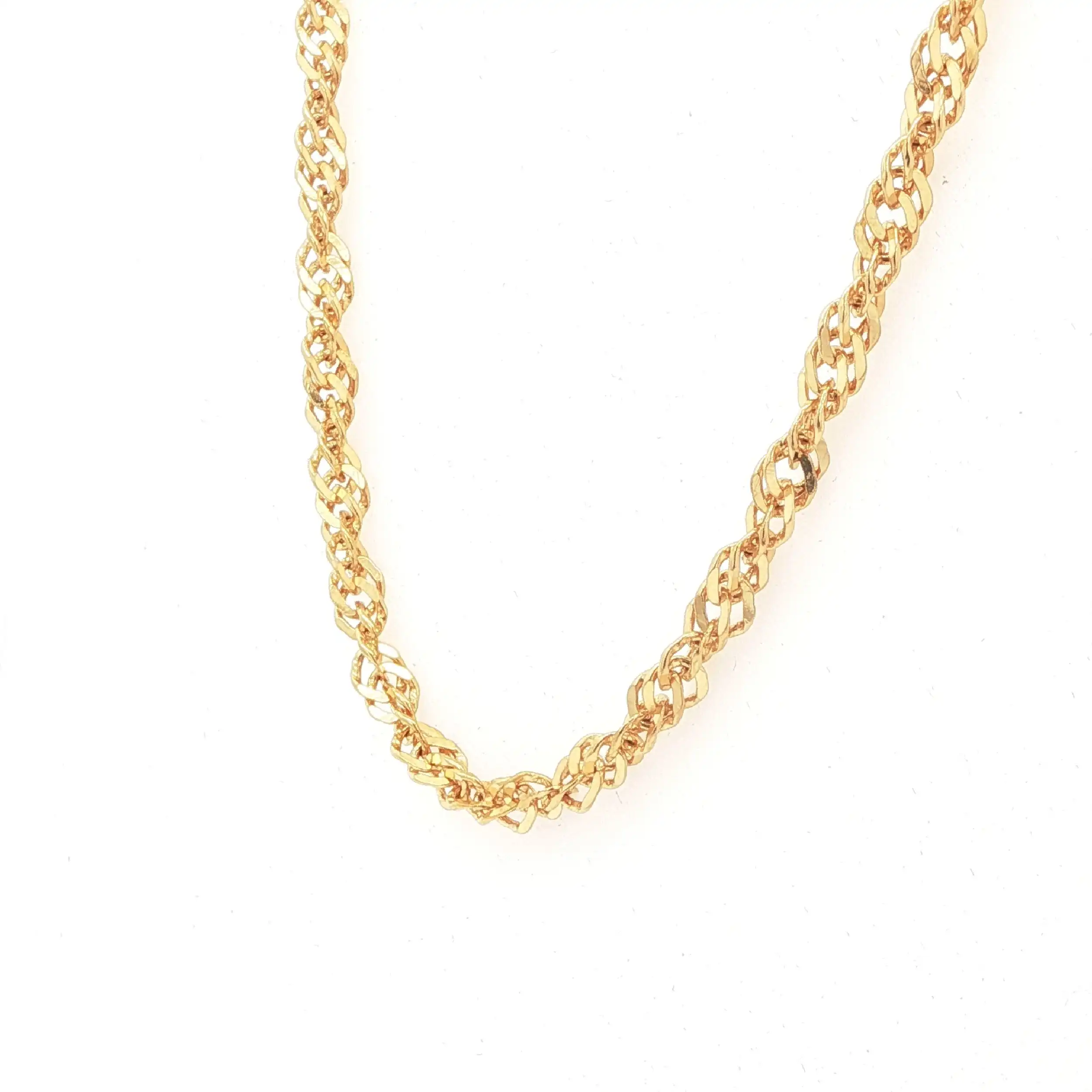 Kette Gelbgold gedreht