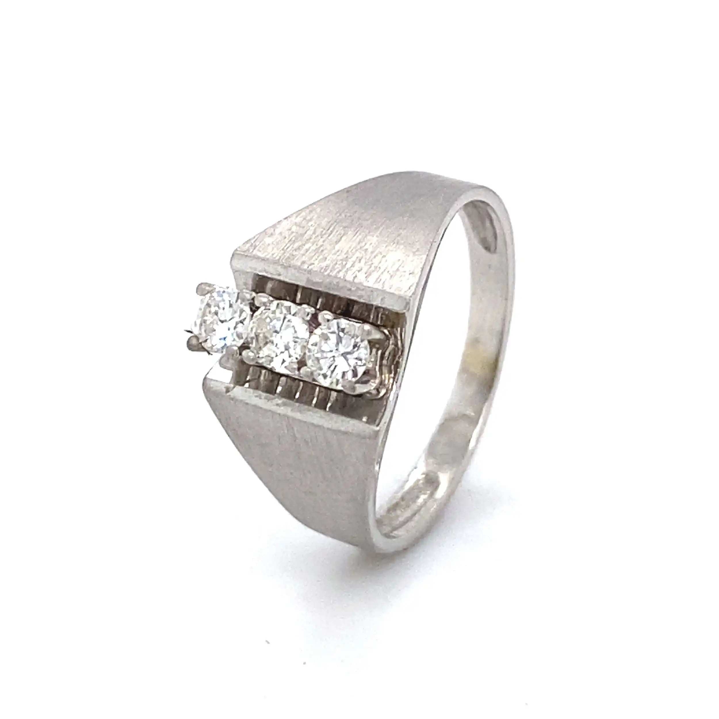 Ring Weißgold mit Brillanten