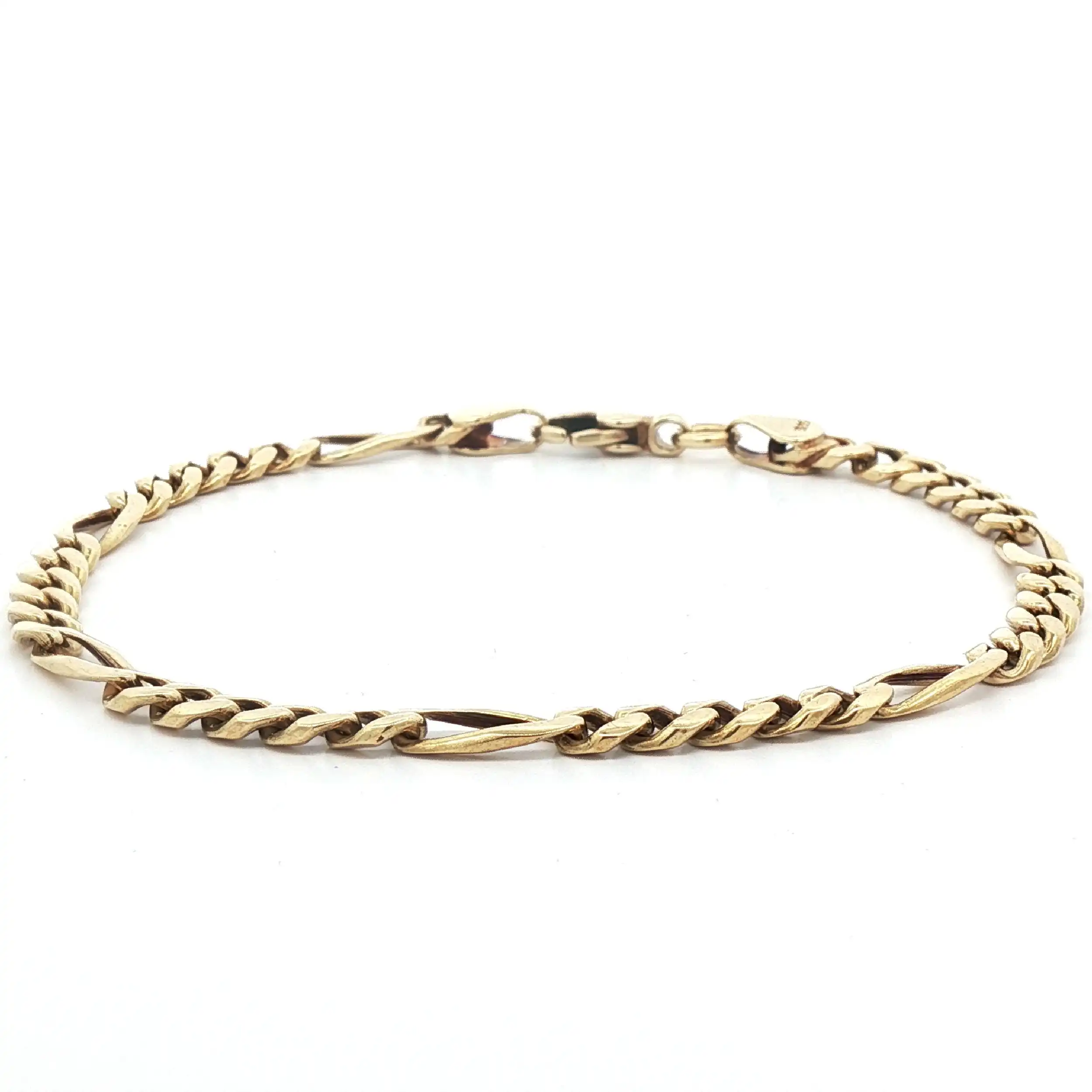Figaroarmband Gelbgold Figaroarmband Gelbgold