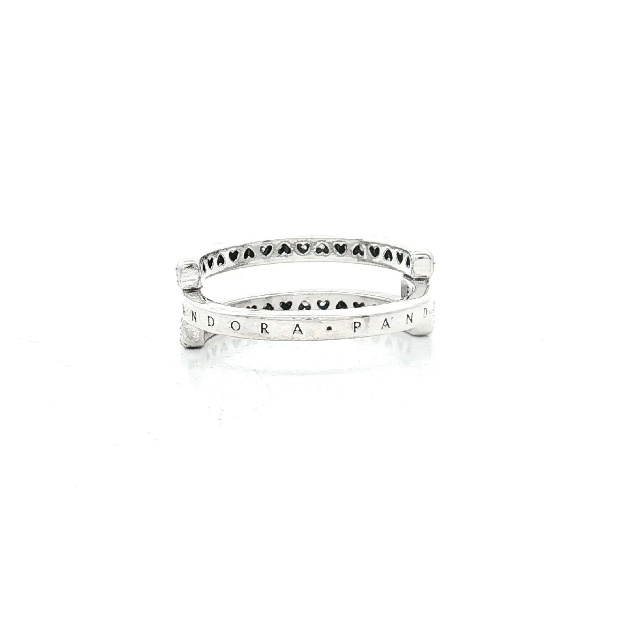 Ring Silber Pandora mit Zirkonia Ring Silber Pandora mit Zirkonia