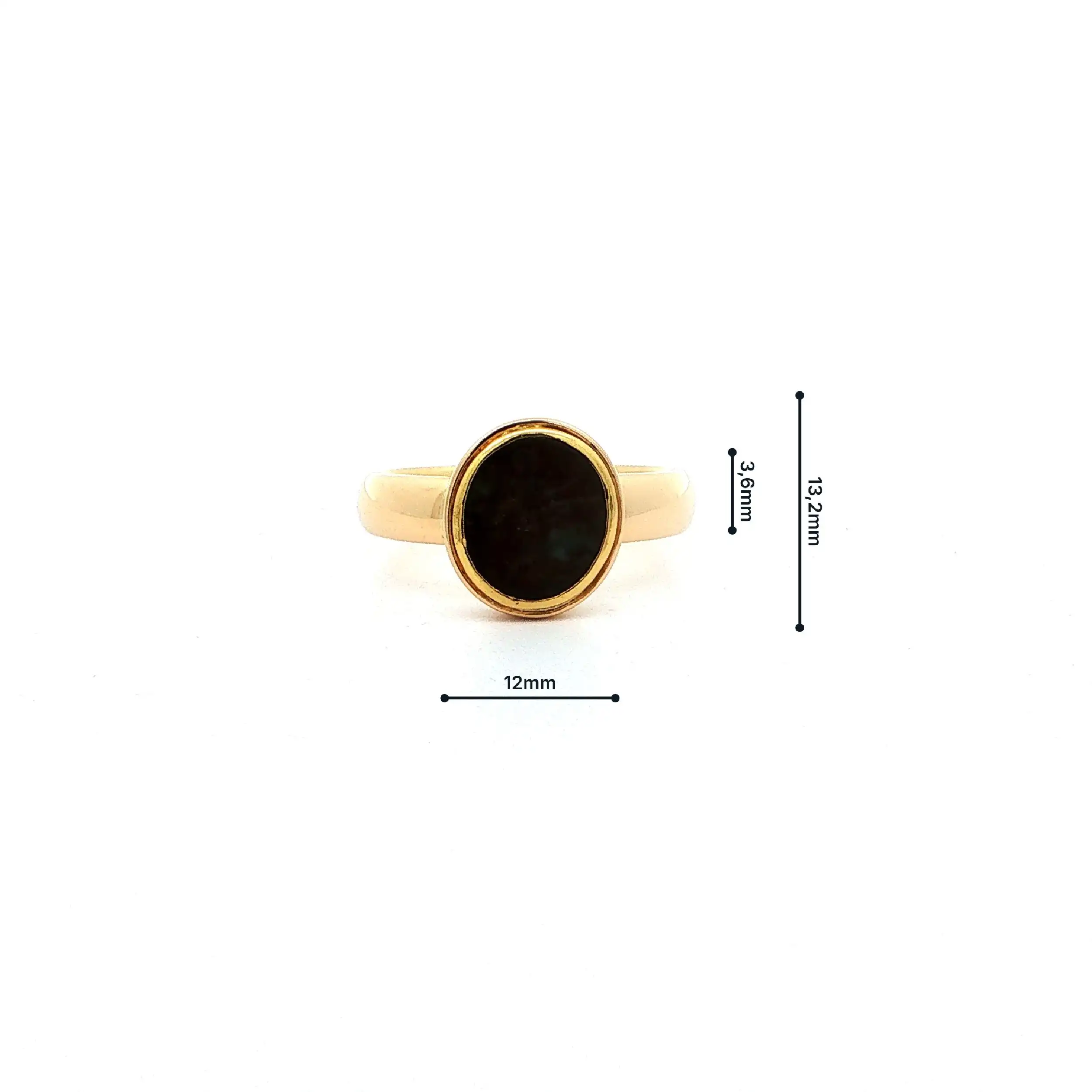 Ring Gelbgold mit Gemme Ring Gelbgold mit Gemme