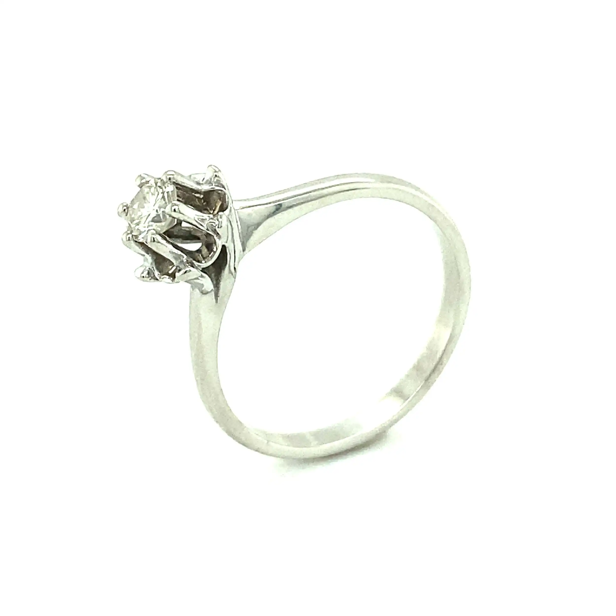 Ring Weißgold mit Brillant