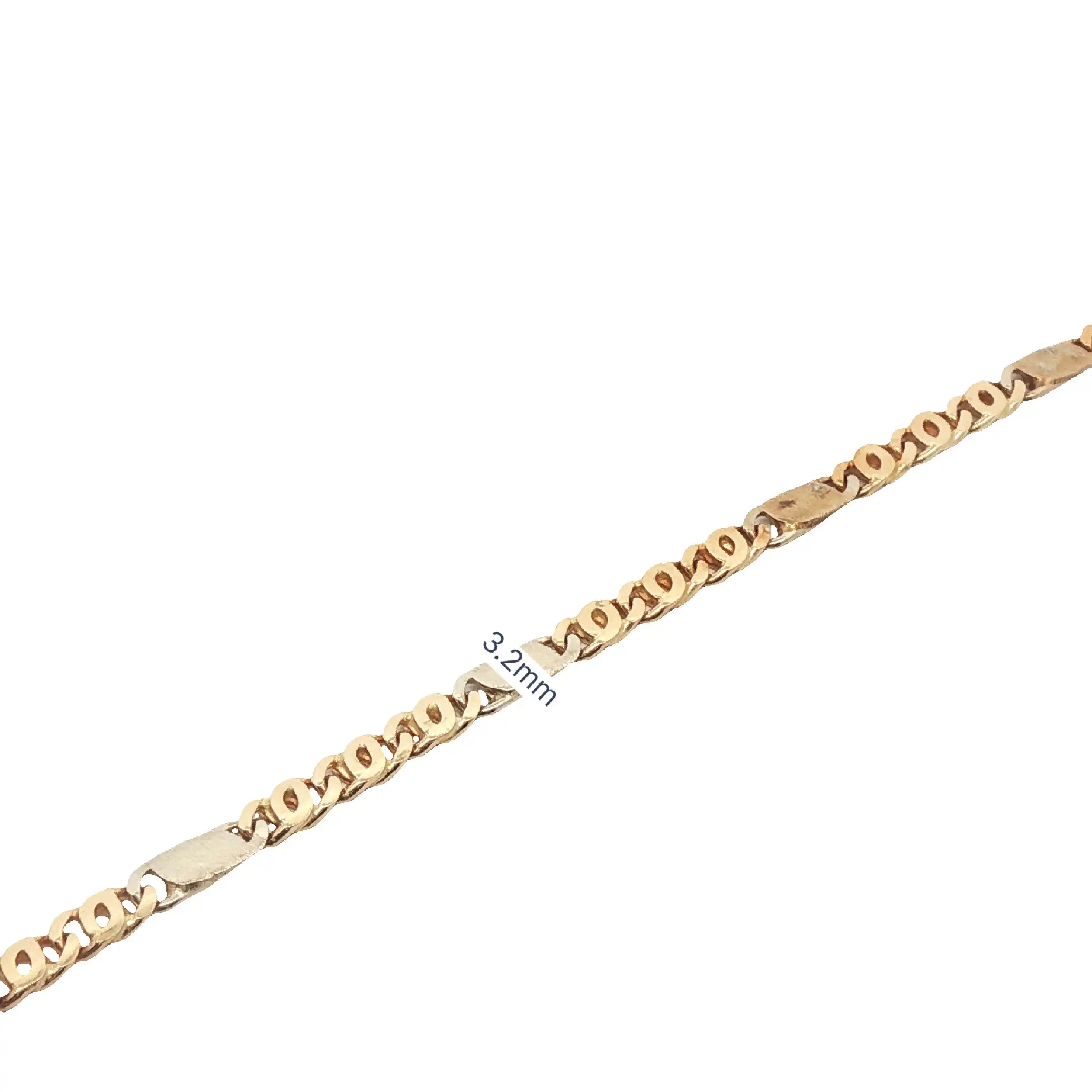 Gliederarmband Gelbgold