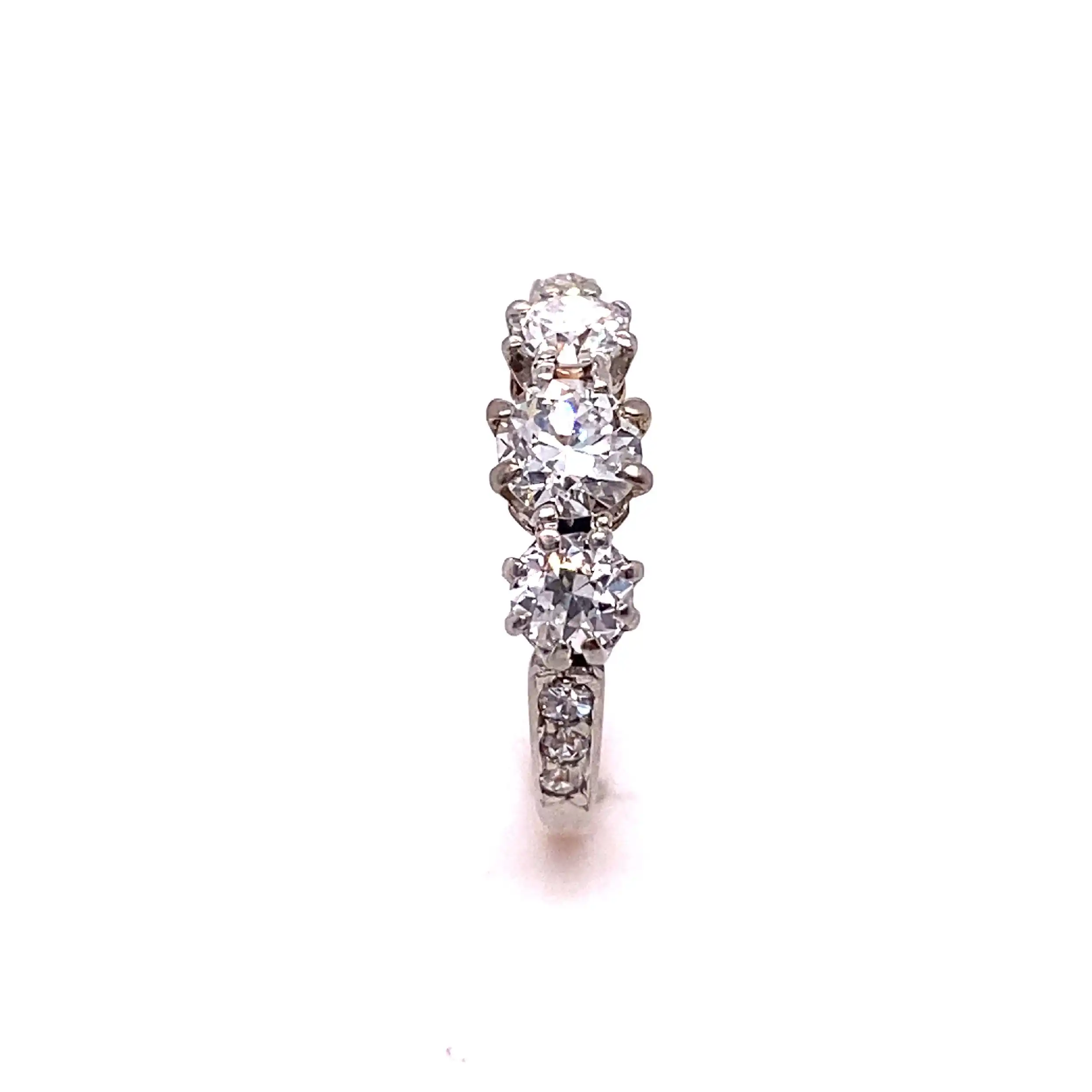 Ring Bicolor mit Brillanten und Diamanten Ring Bicolor mit Brillanten und Diamanten