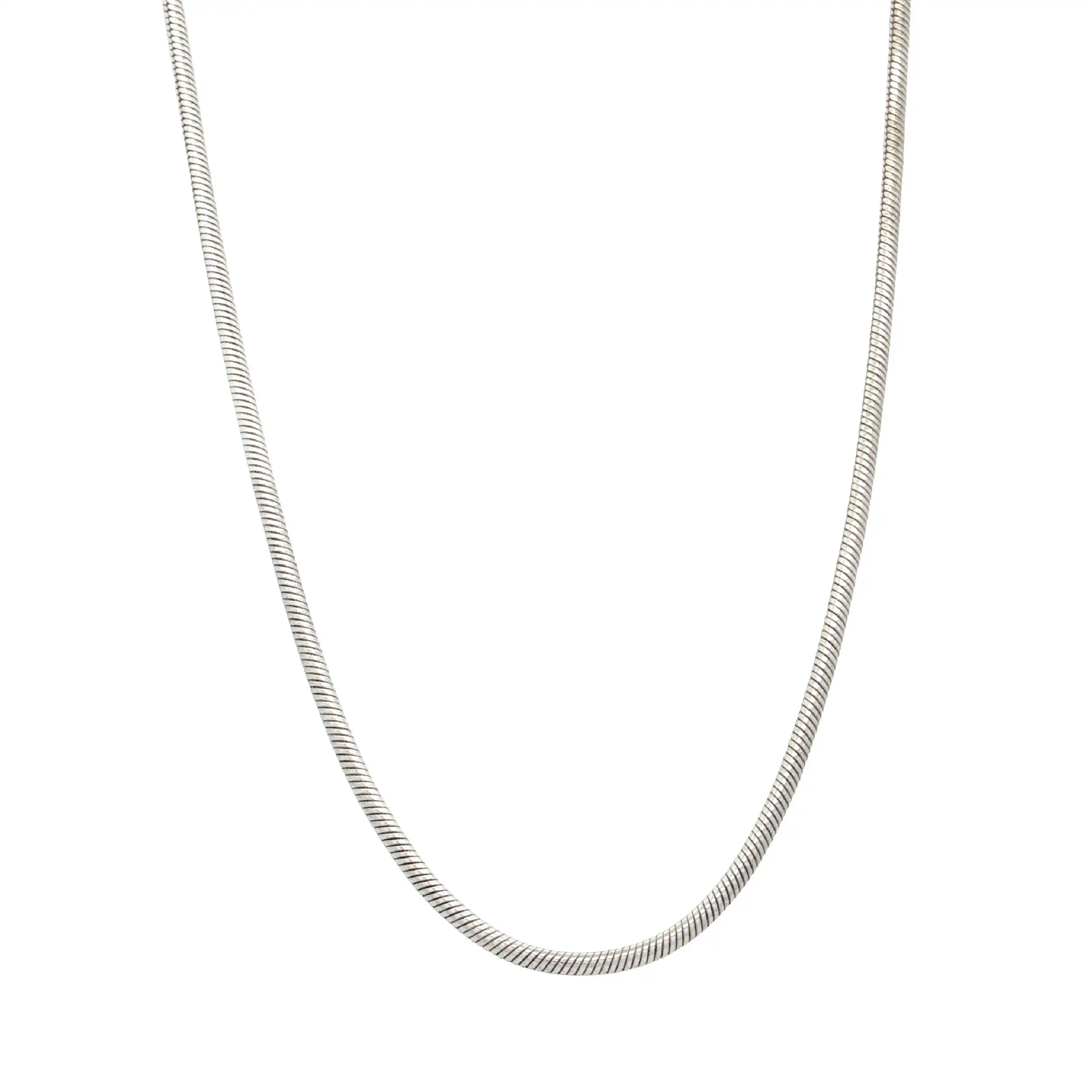 Schlangenkette Silber
