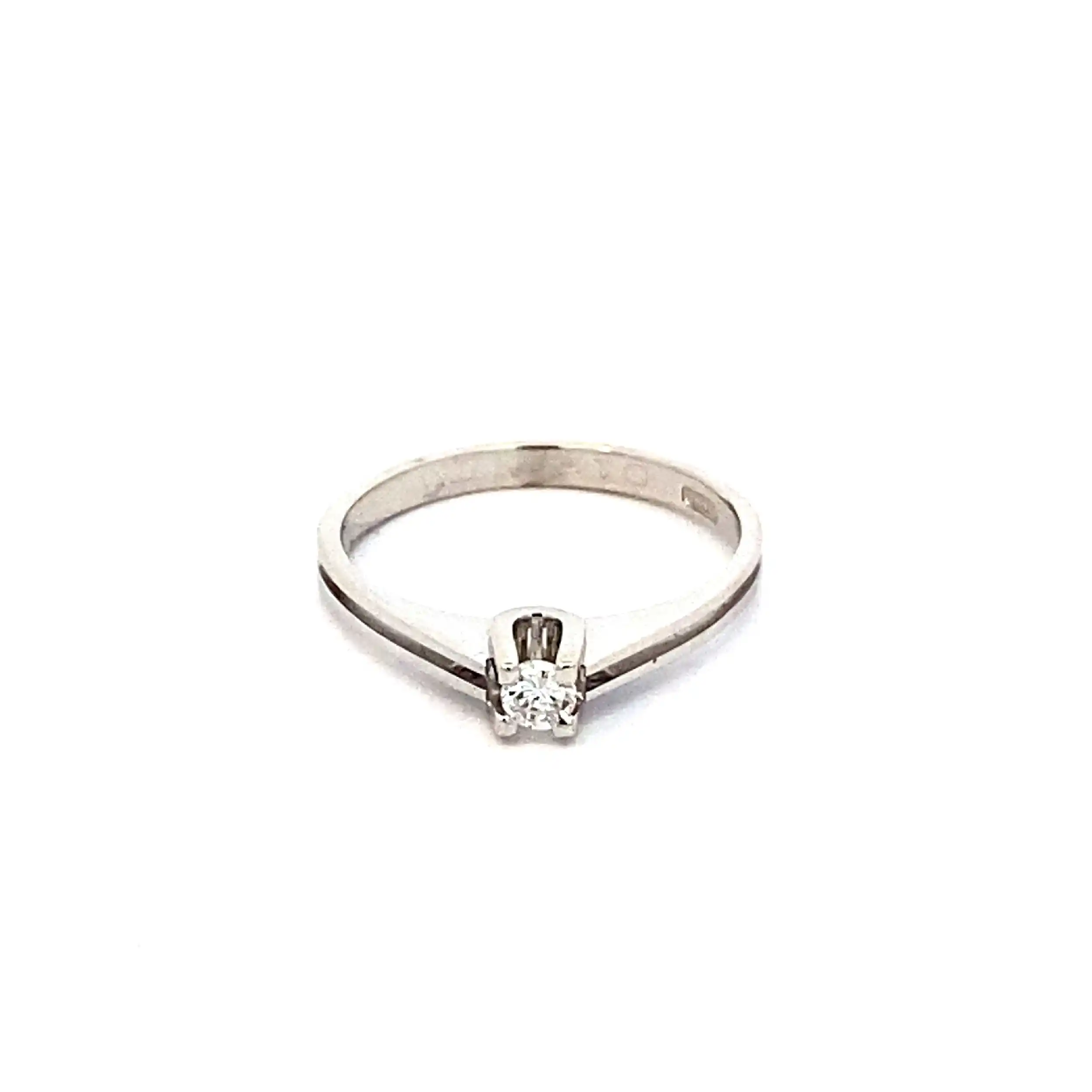 Ring Weißgold mit Brillant