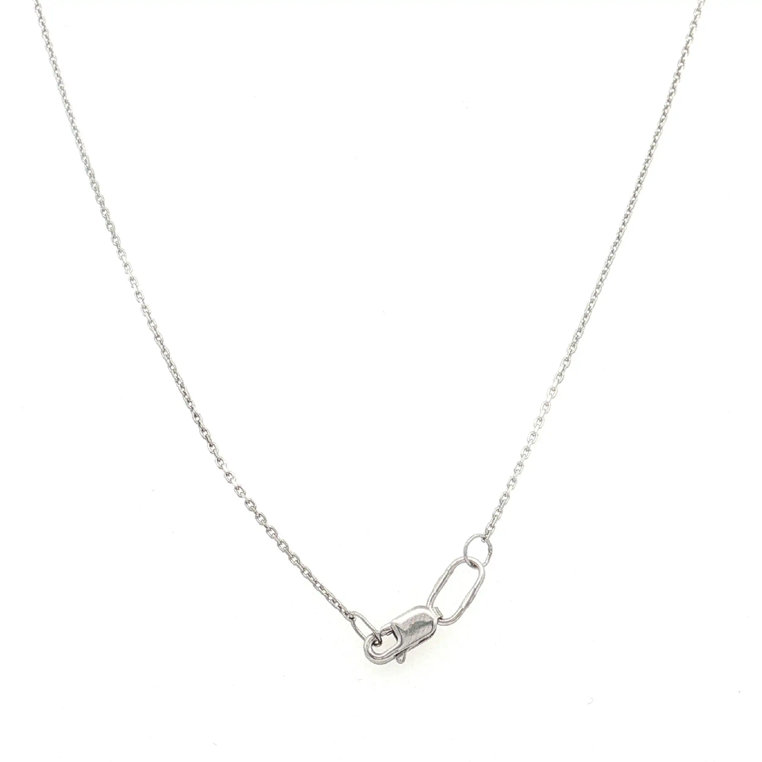 Kette mit Anhänger Brillant und Diamantbesatz