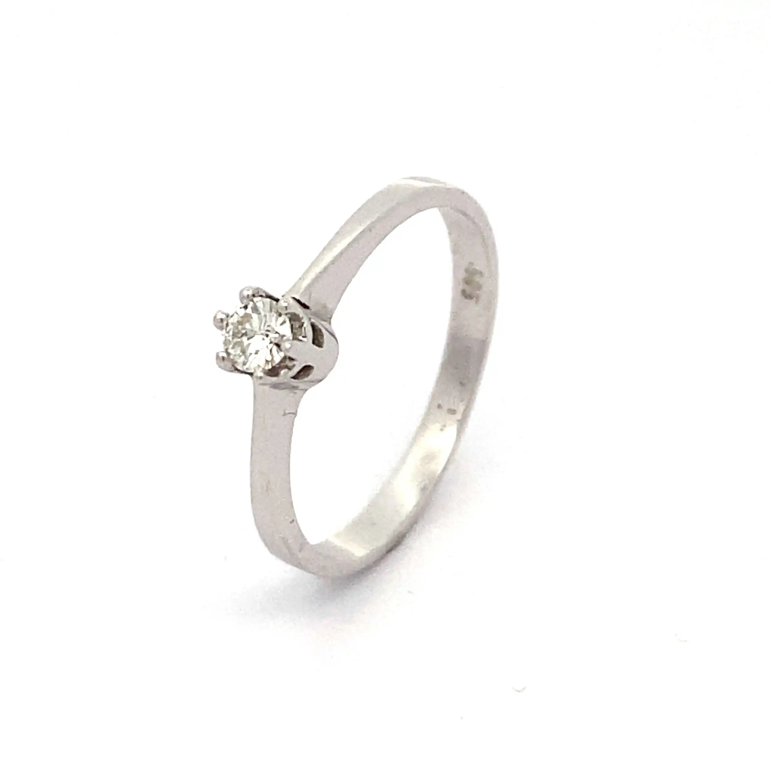 Ring Weißgold mit Brillant