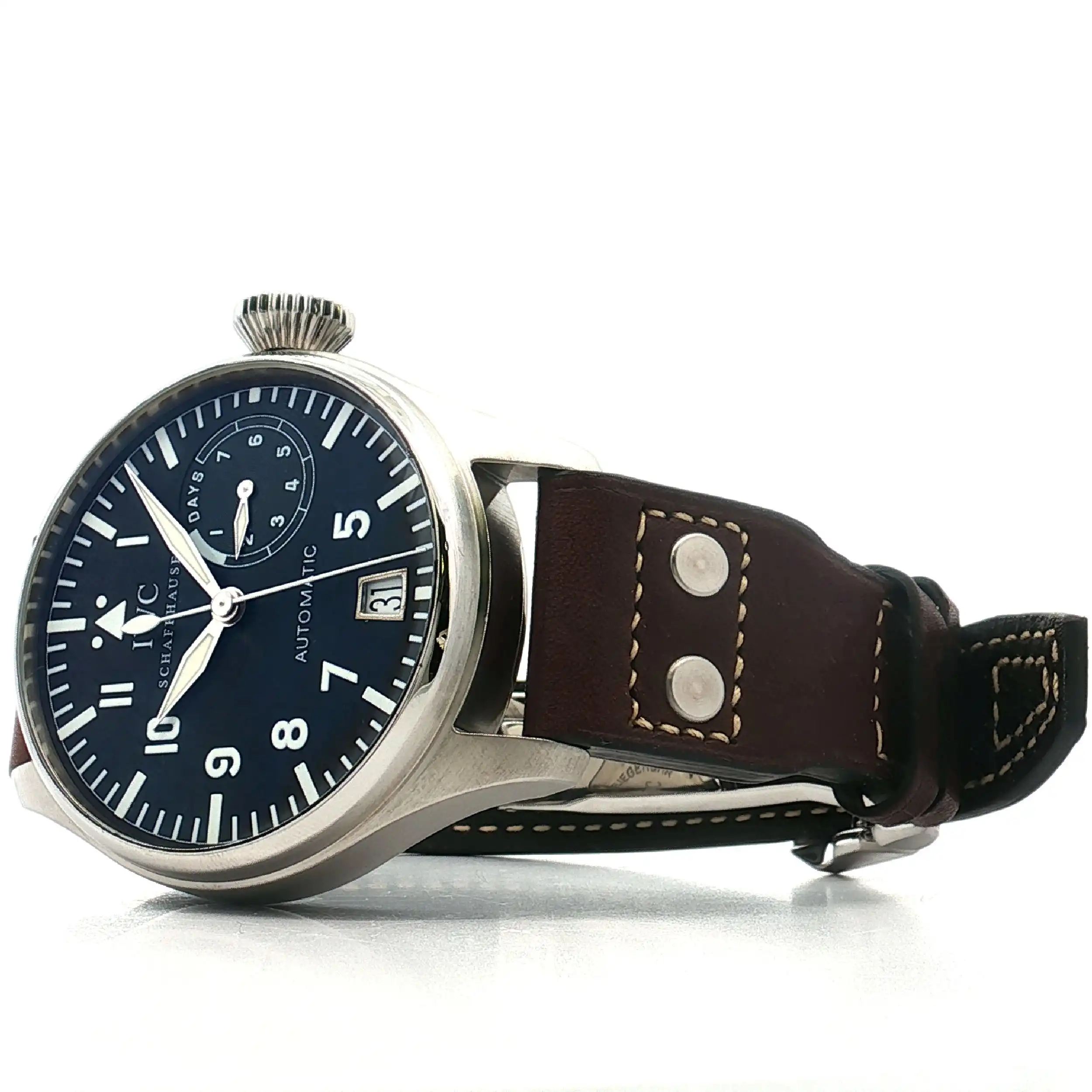 Herrenuhr IWC große Fliegeruhr big Pilot 7 days automatic