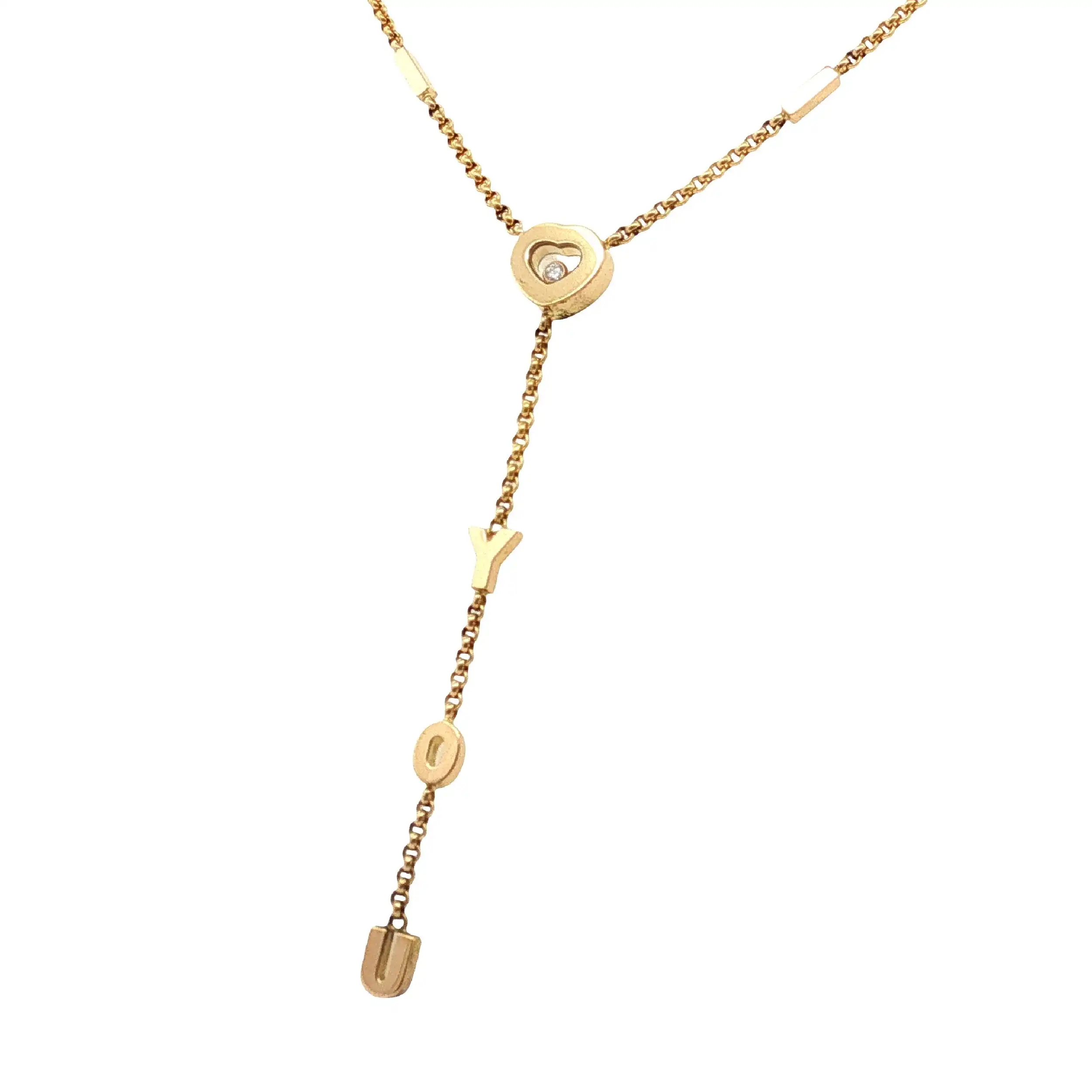 Collier Gelbgold Chopard I Love You mit Brillant Collier Gelbgold Chopard I Love You mit Brillant