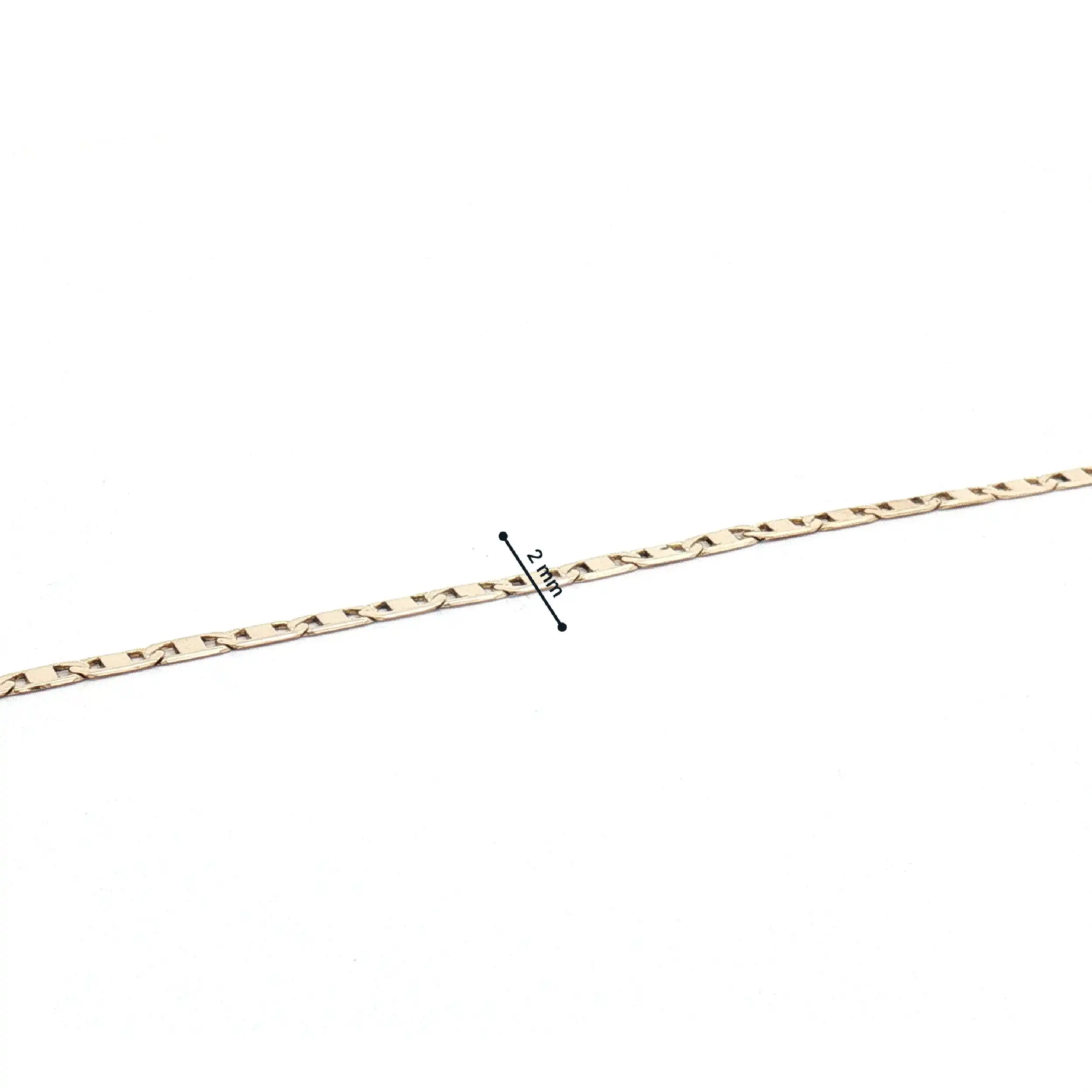 Stabpanzerarmband Gelbgold