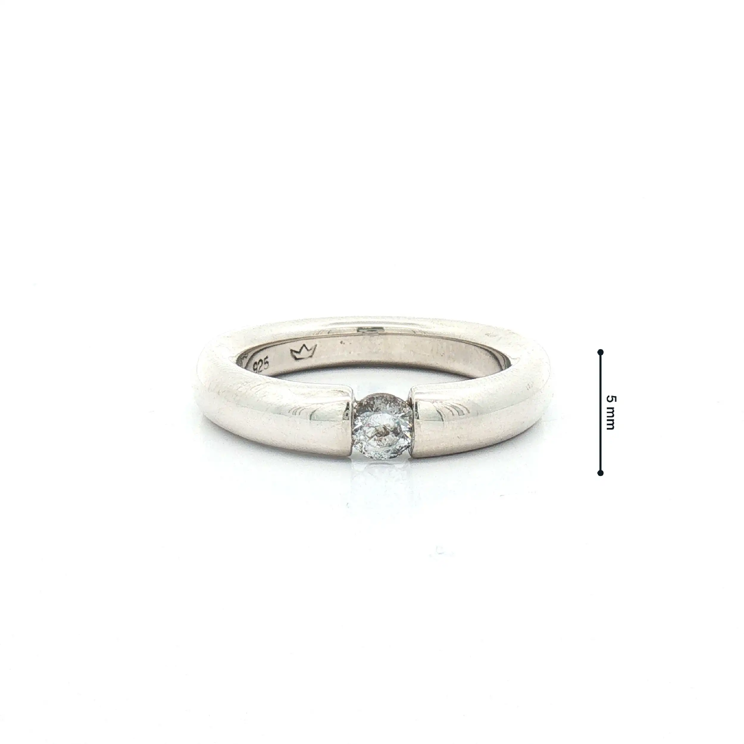 Ring Silber mit Zirkonia