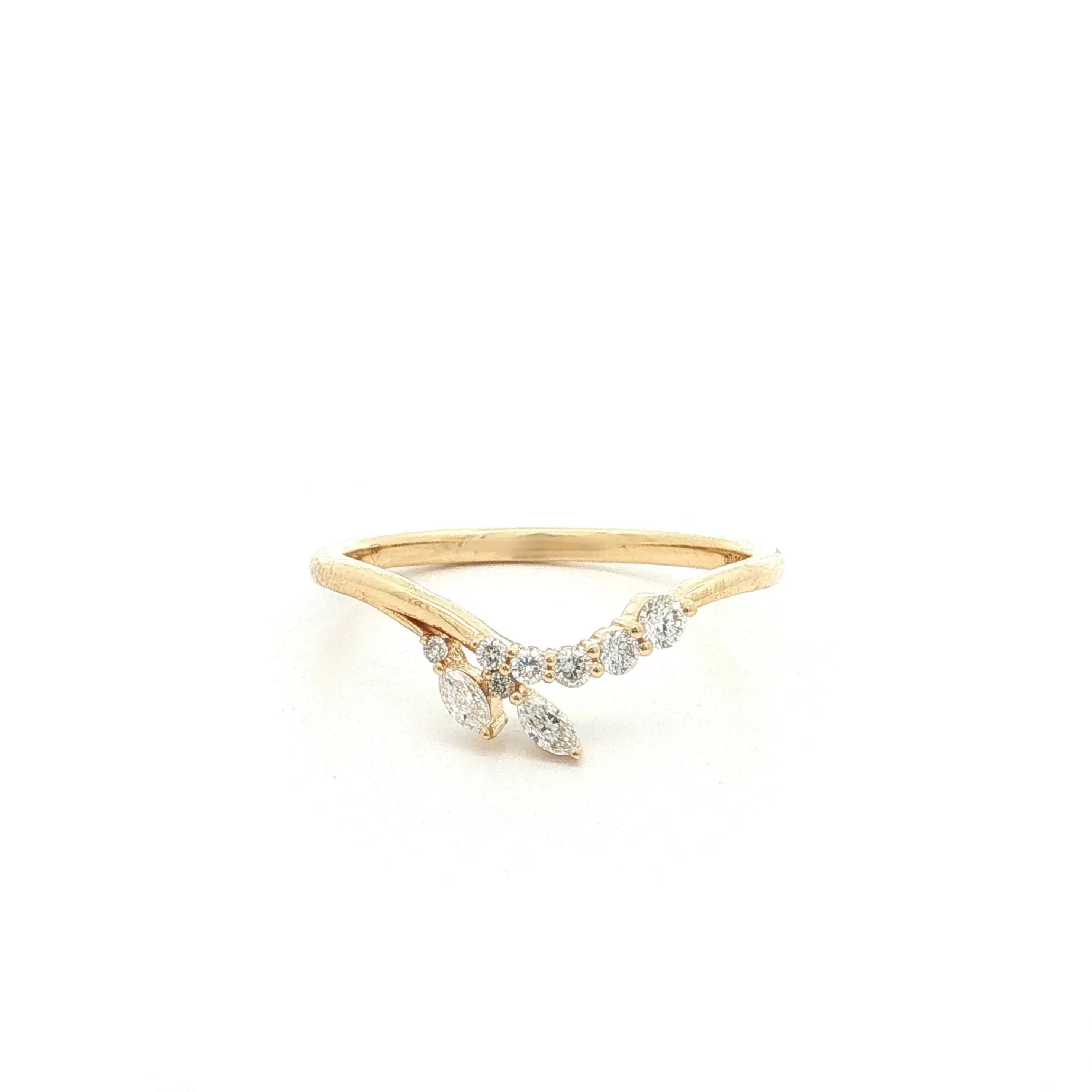 Ring Gelbgold mit Brillanten Ring Gelbgold mit Brillanten