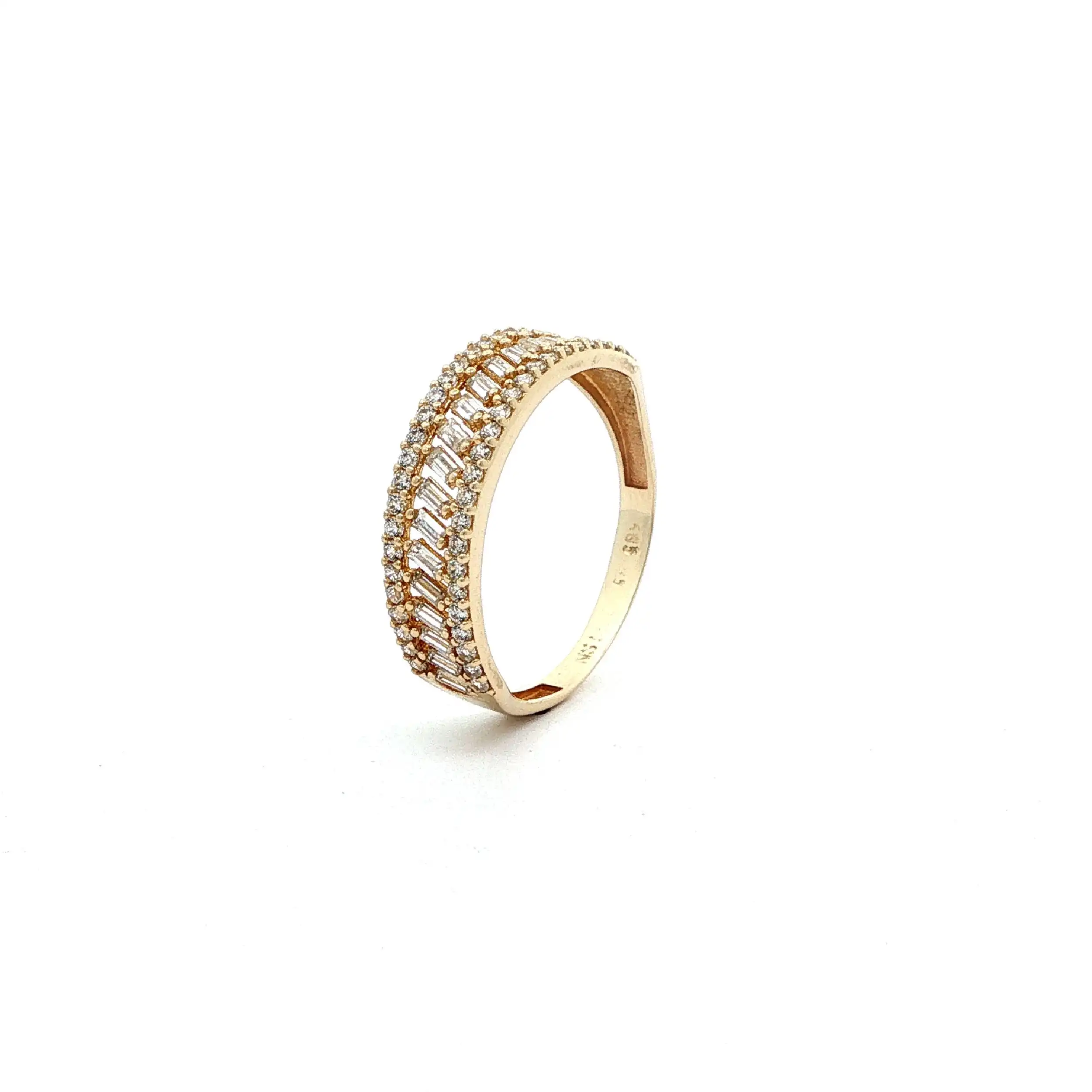 Ring Gelbgold mit Zirkonia